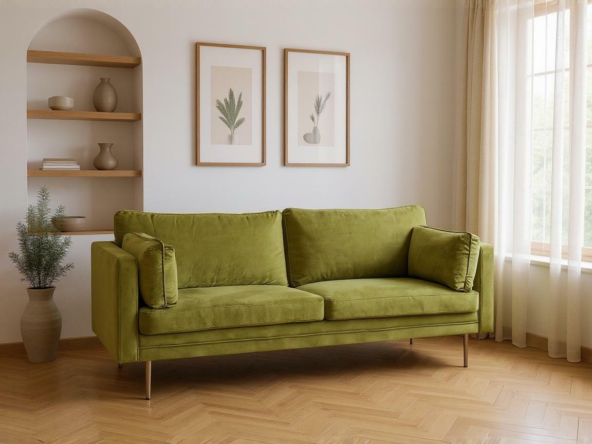 Sofa Dallas 101 (Zelena + Zlatna)