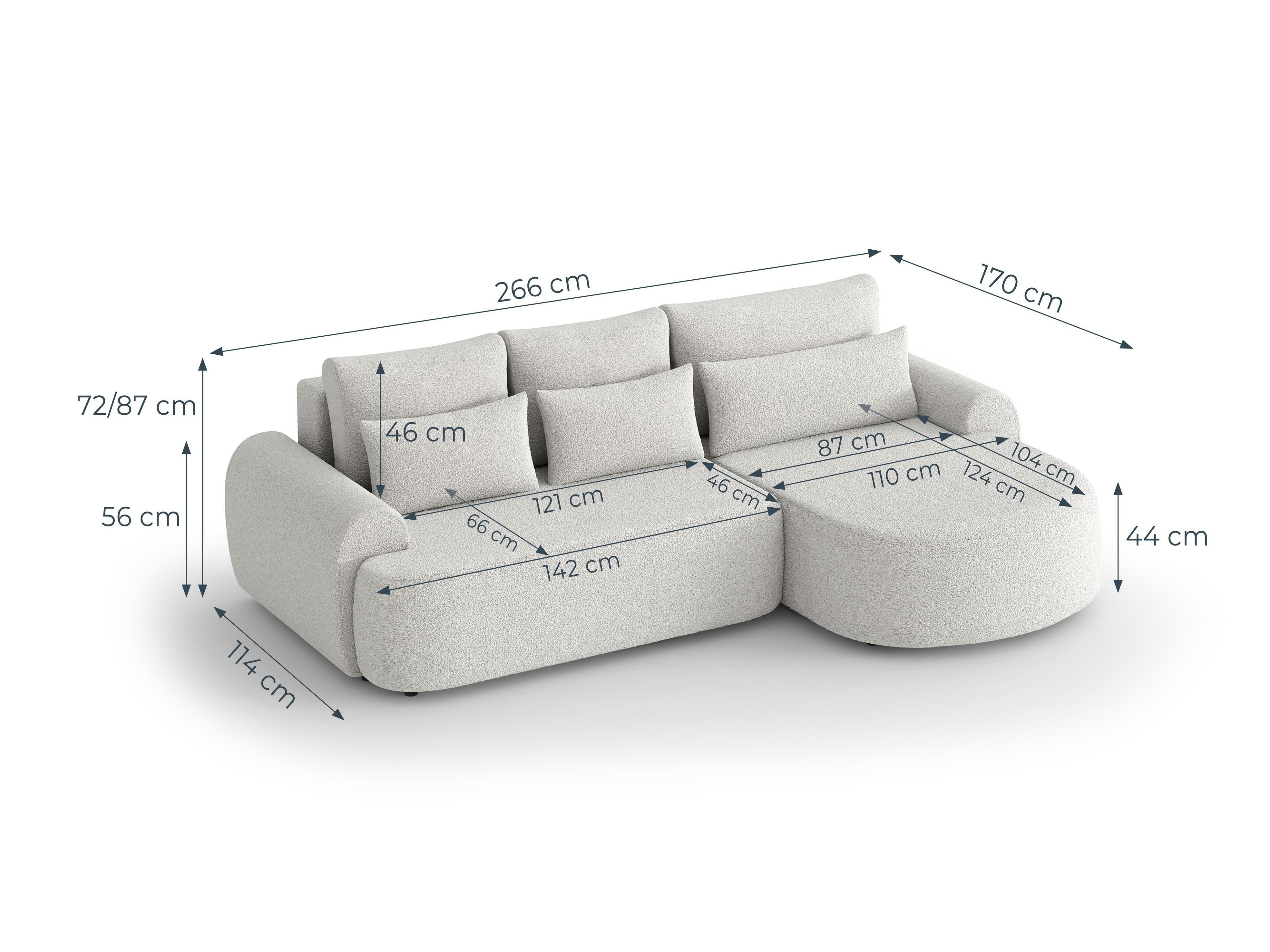 Ugaona garnitura Margate 109 (Catch Me 12)