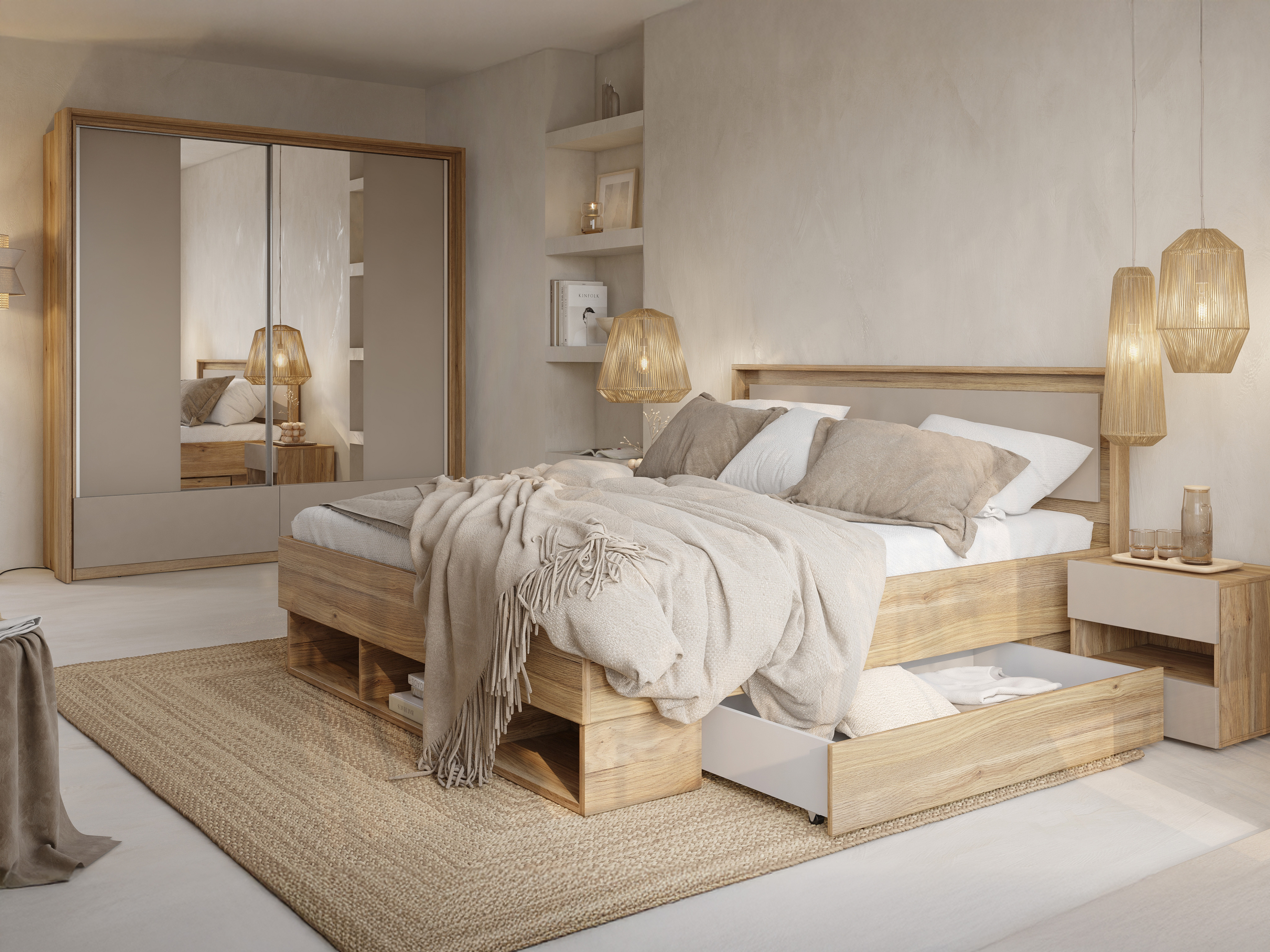 Noćni ormarić Vosalo 100