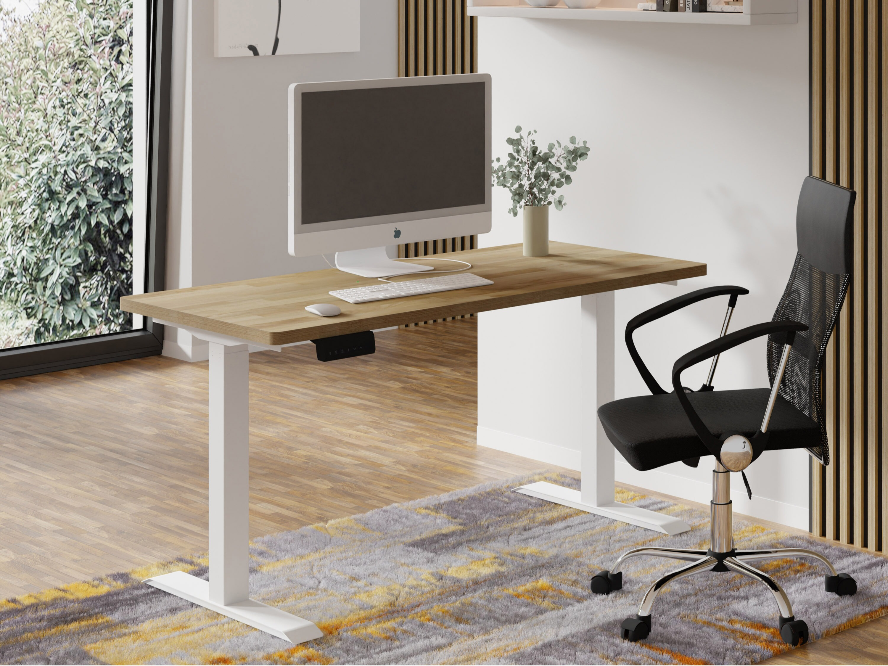 Sto sa podesivom visinom Buffalo 199 (Belo)