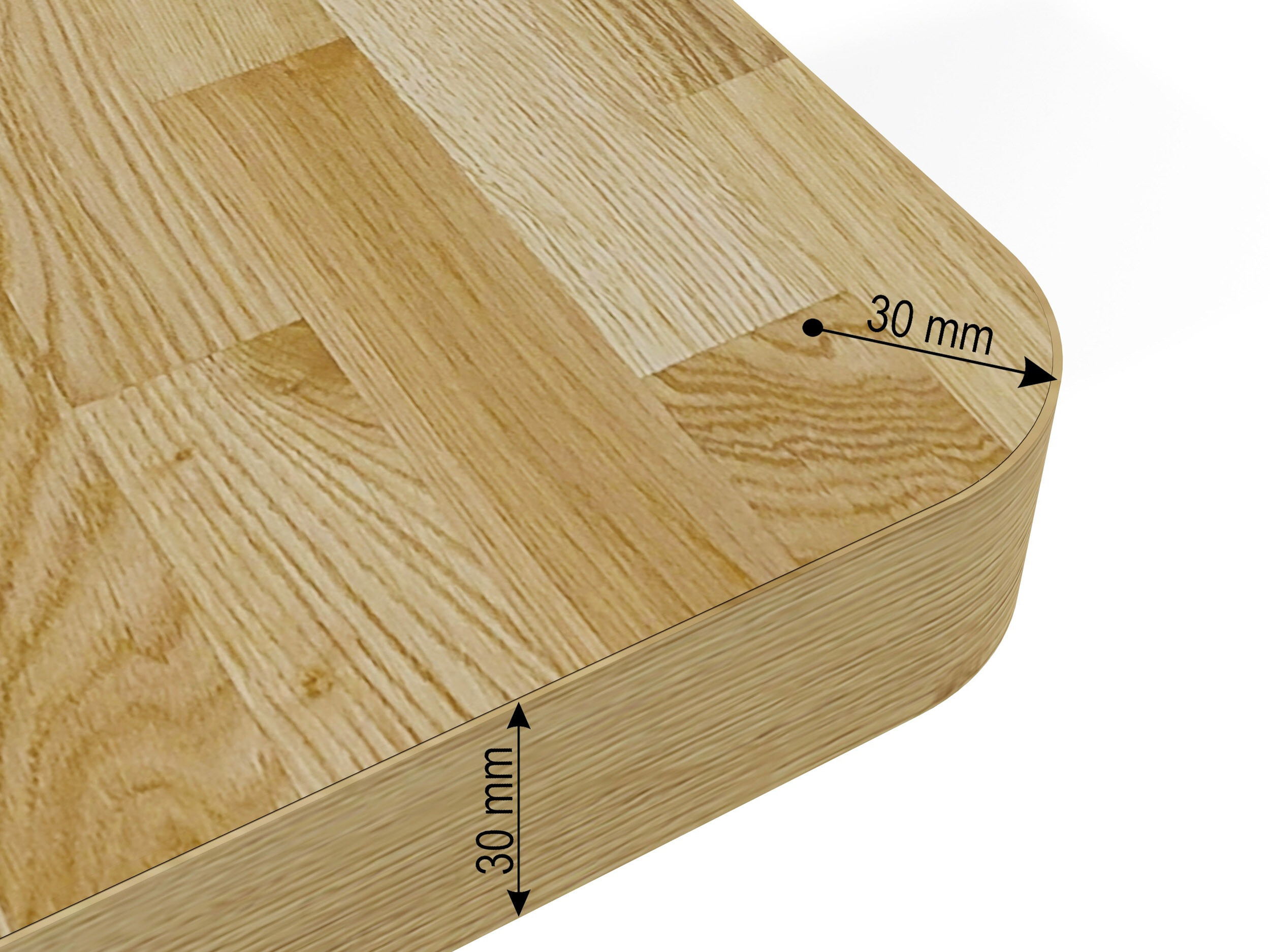 Sto sa podesivom visinom Buffalo 199 (Belo)