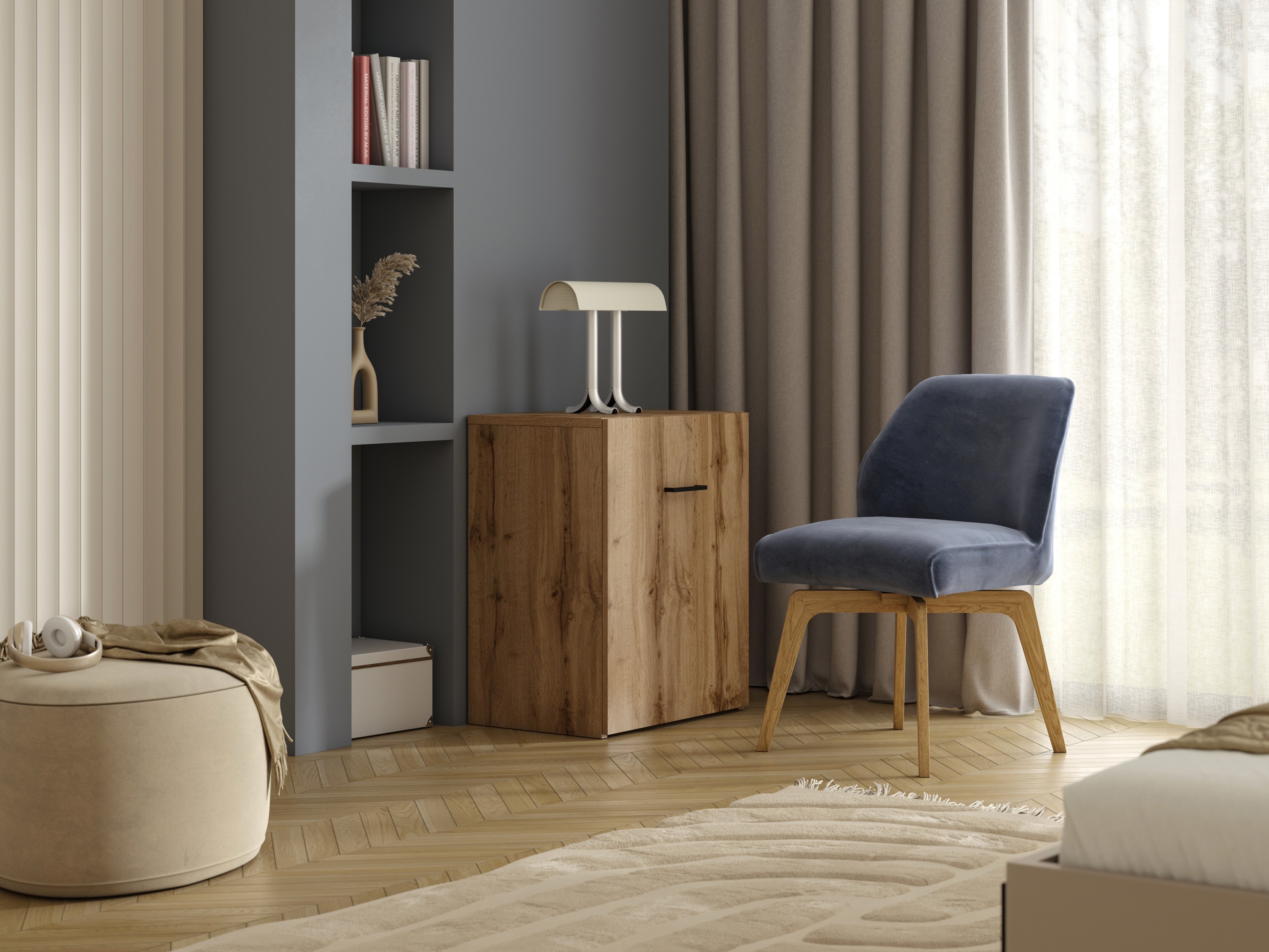 Kancelarijski sto Austin 304 (Вотан храст)