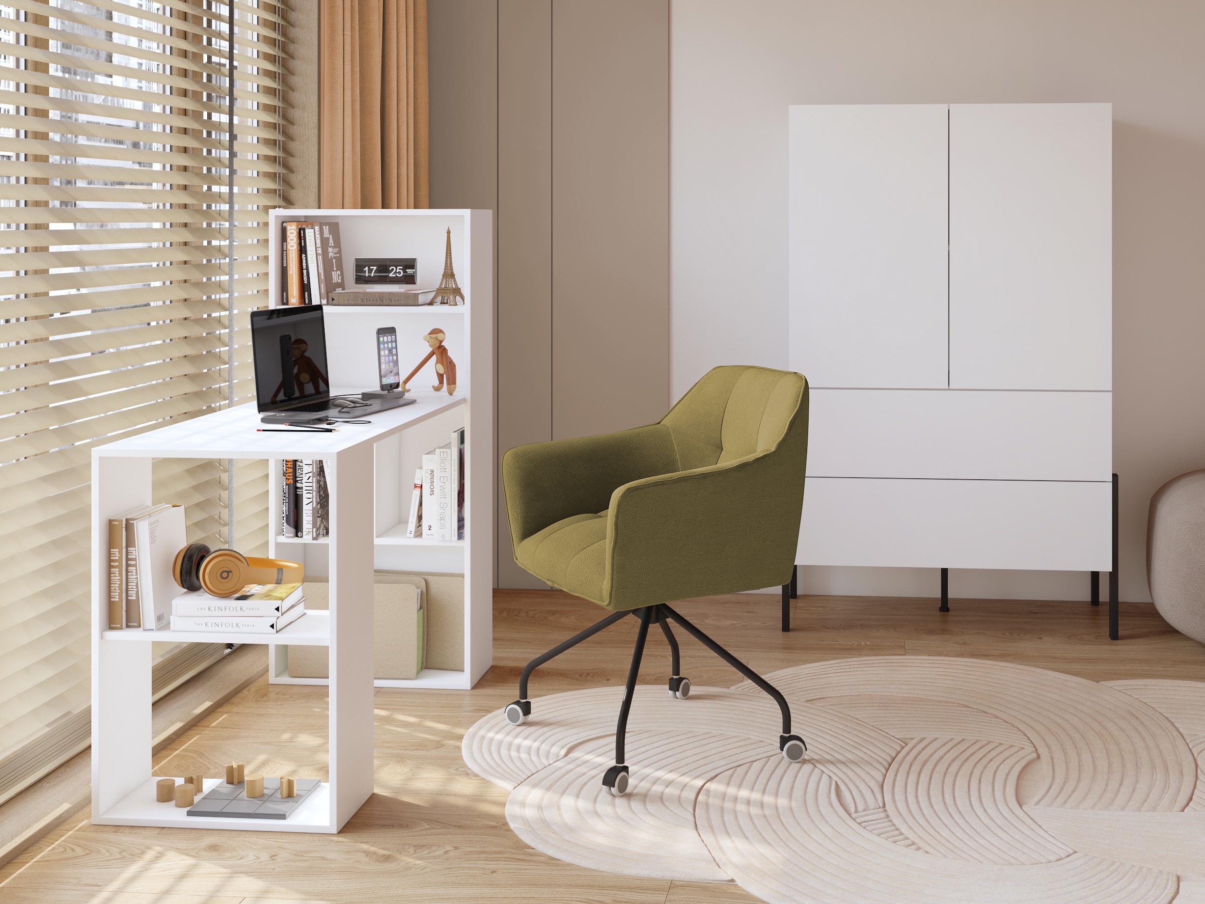 Kancelarijski sto Austin 329 (Belo)