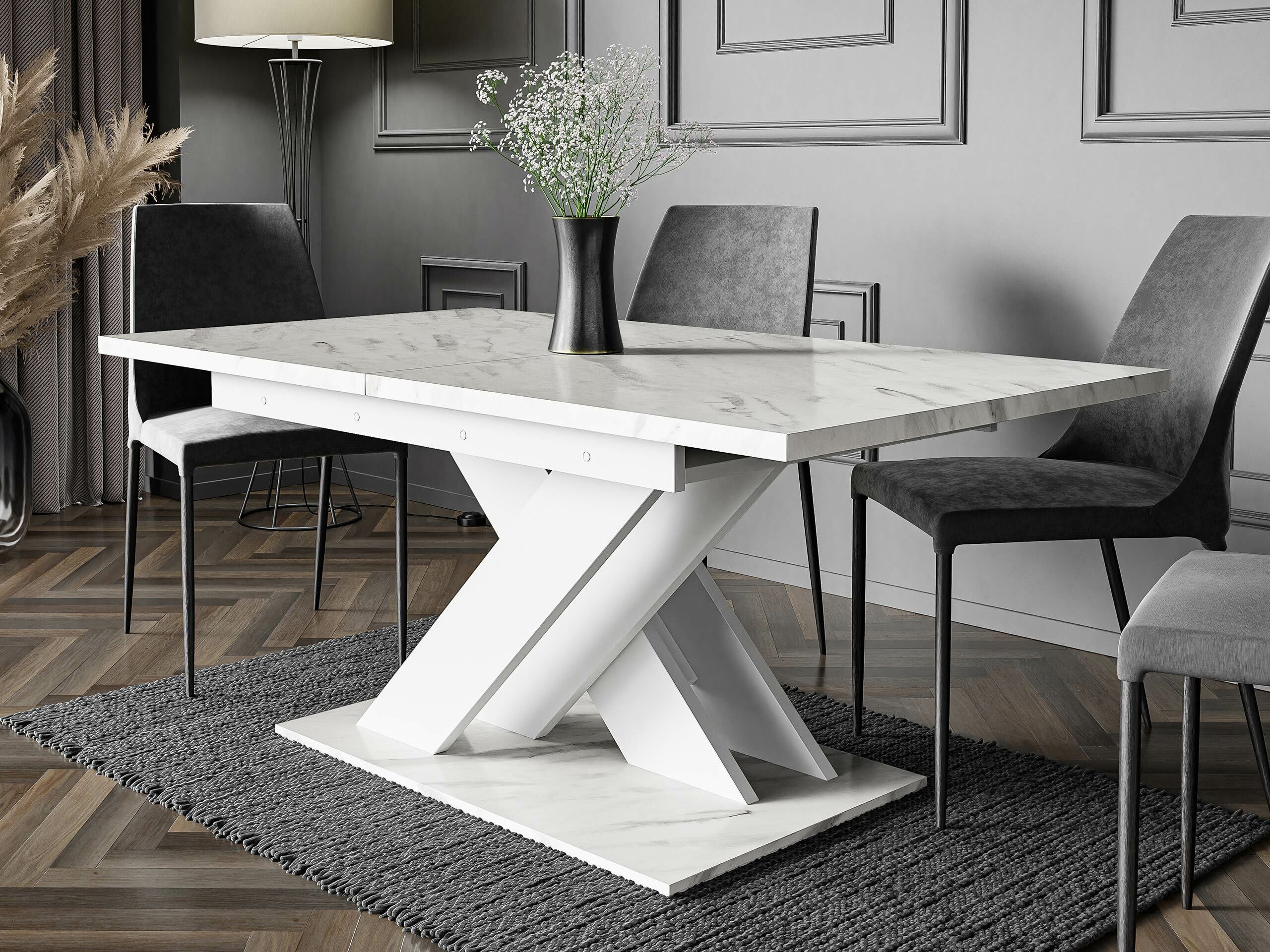 Sto Goodyear 103 (Beli mermer + Belo)