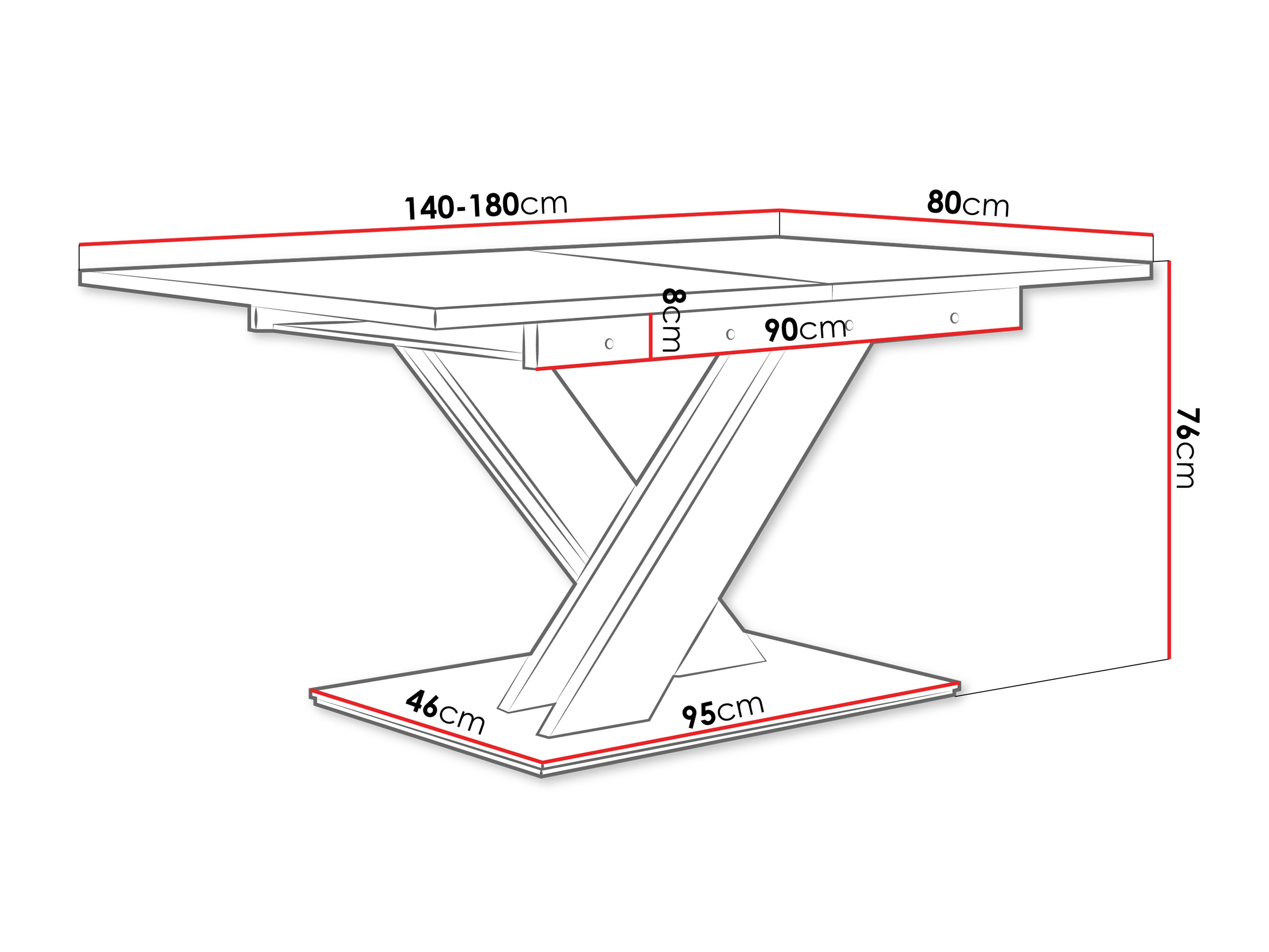 Sto Goodyear 103 (Crni mermer + Crno)