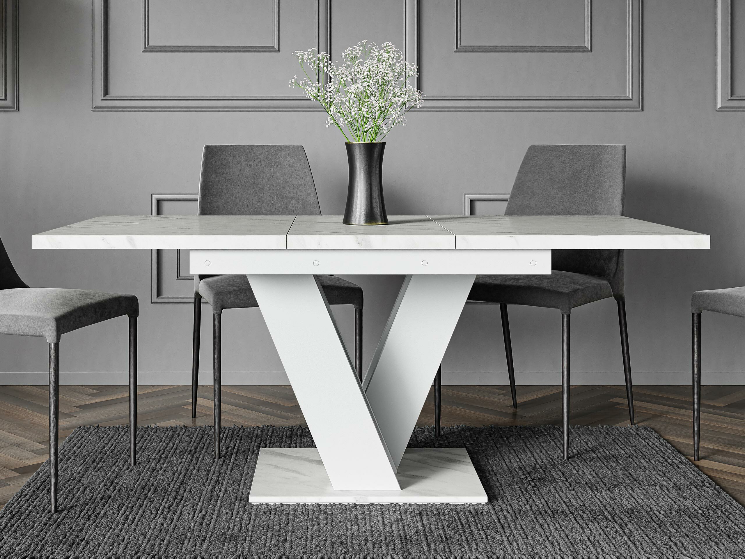 Sto Goodyear 104 (Beli mermer + Belo)