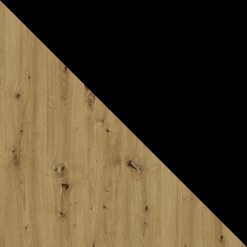 Sto Victorville 377 (Zanatski hrast + Crno)