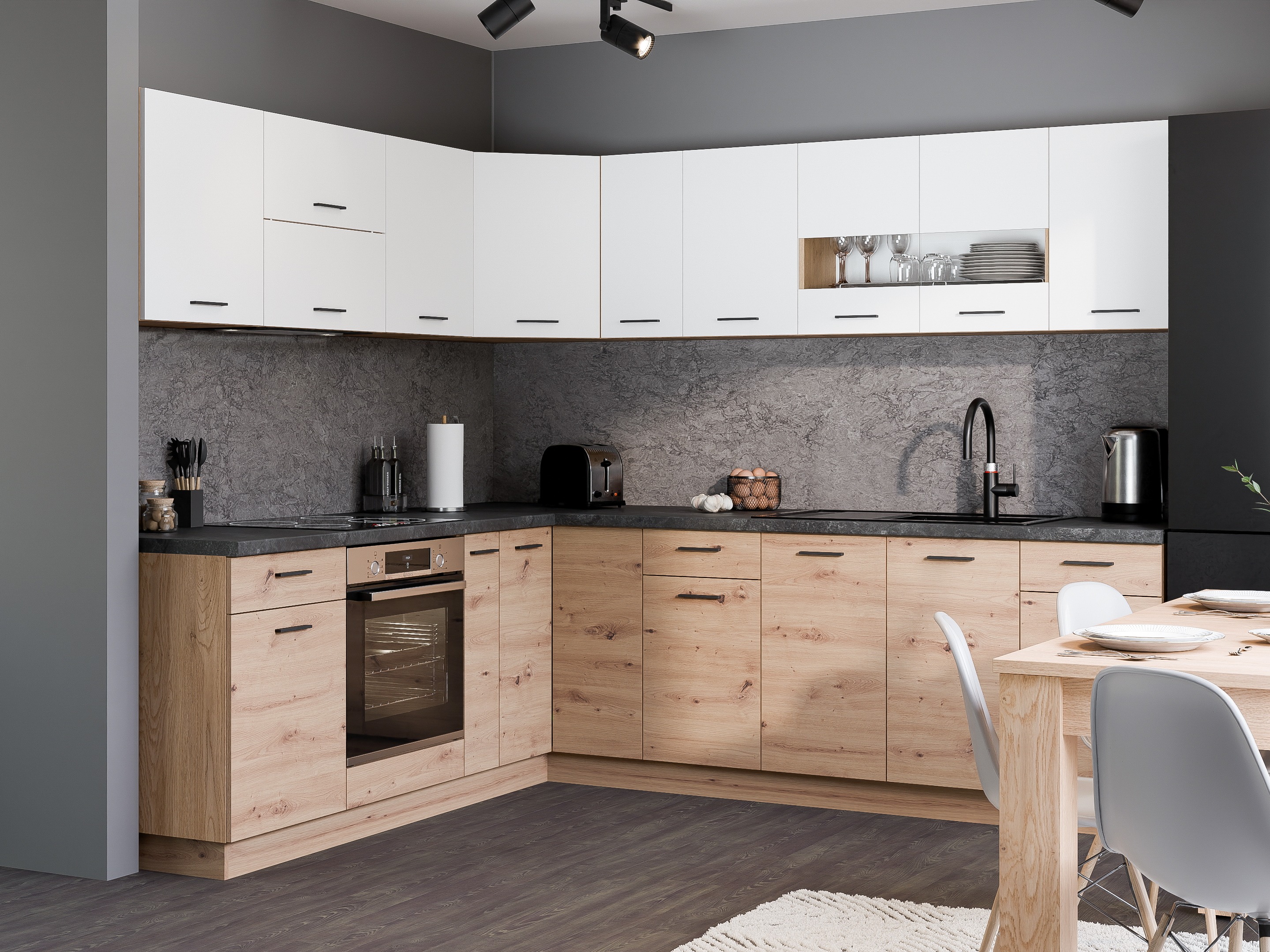 Modularni zidni ormarić Ati 153