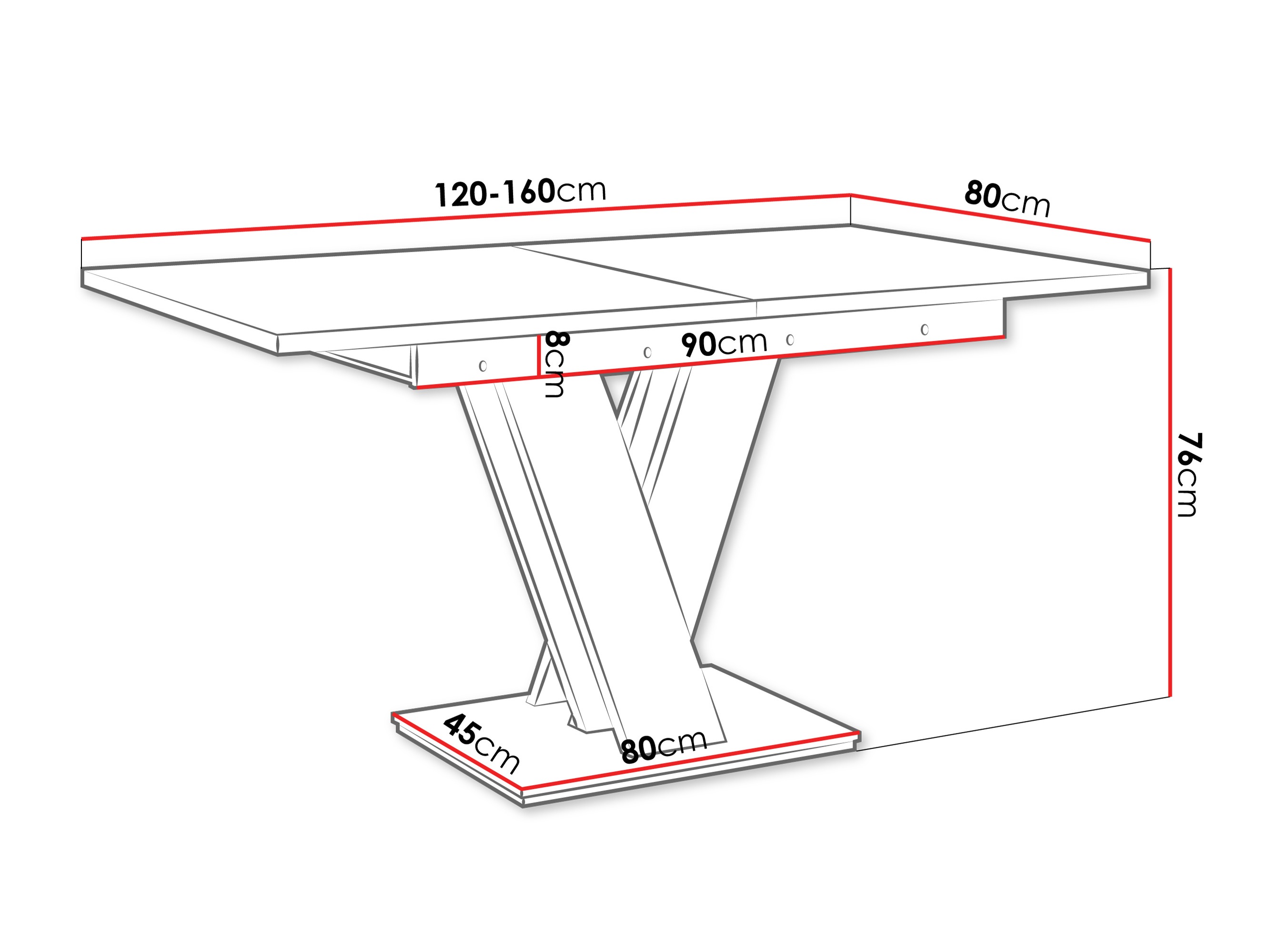 Sto Goodyear 104 (Crni mermer + Crno)