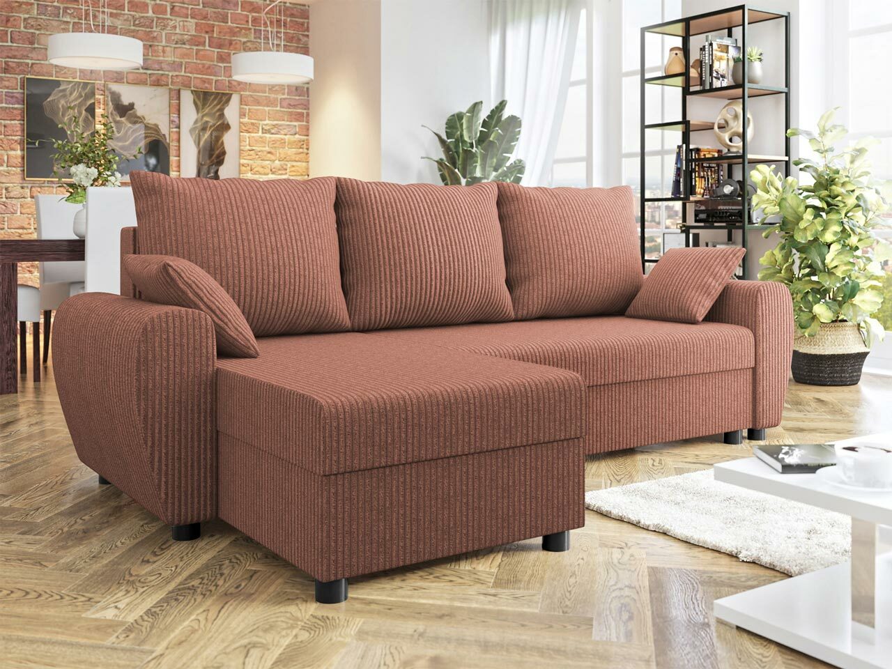Ugaona sofa Memphis 123 (Poso 29)