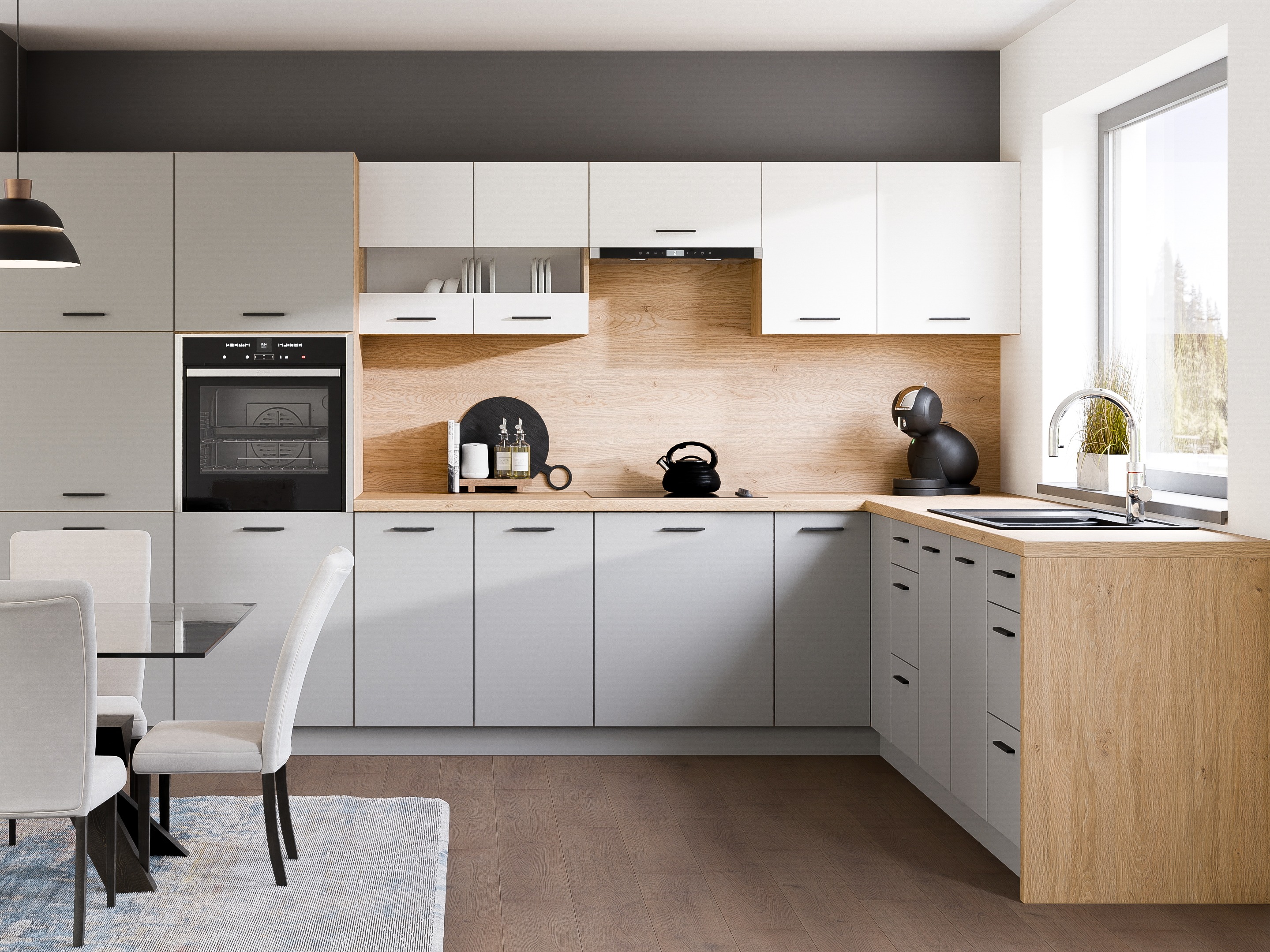 Modularni ormarić sa fiokama Ati Grey 103