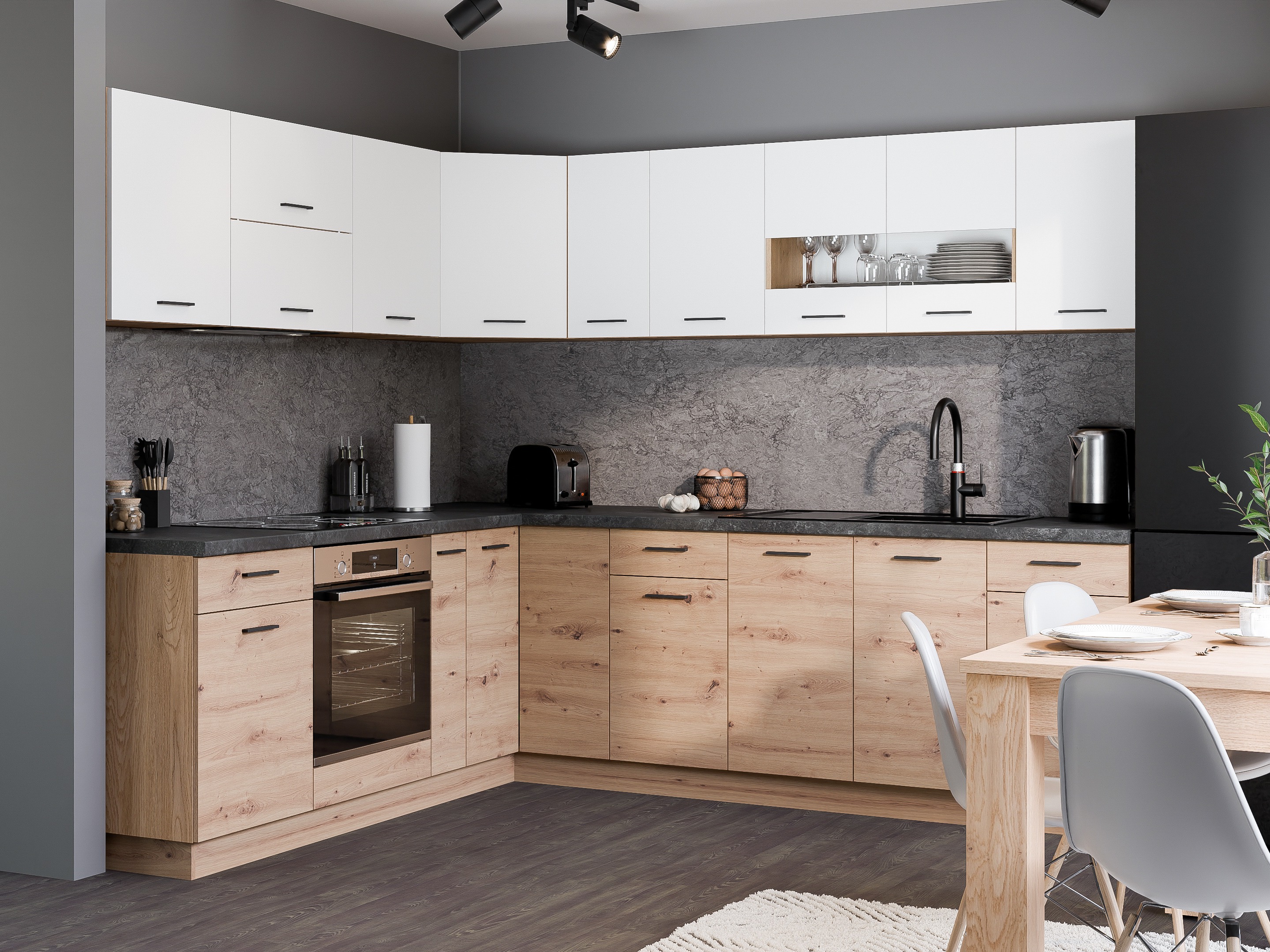 Modularni zidni ormarić Ati 155