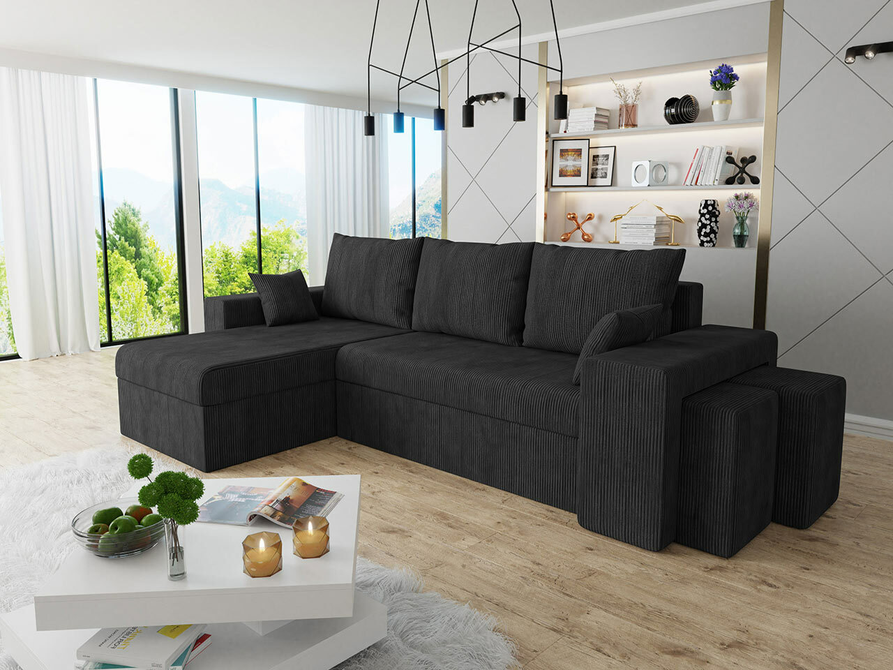 Ugaona sofa Memphis 138 (Poso 135)