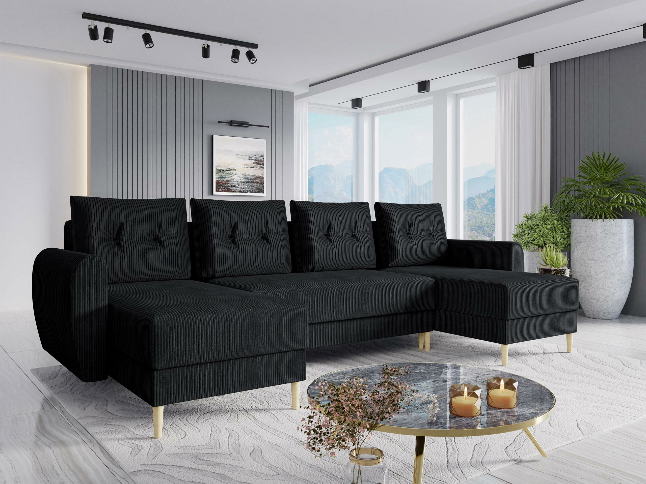 Ugaona sofa Memphis 140 (Poso 135)