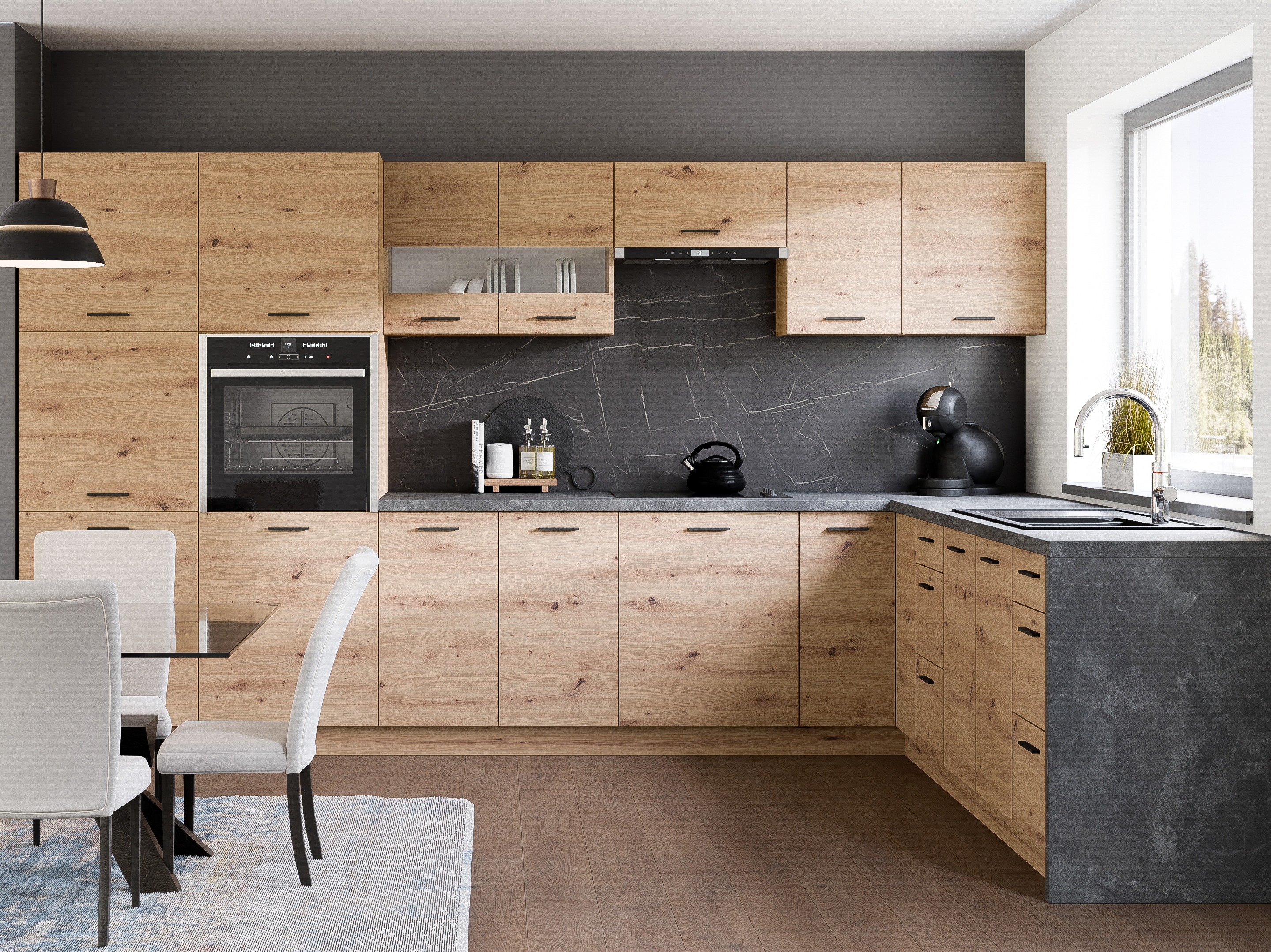 Modularni ormarić za sudoperu sa vratima Ati Artisan 106