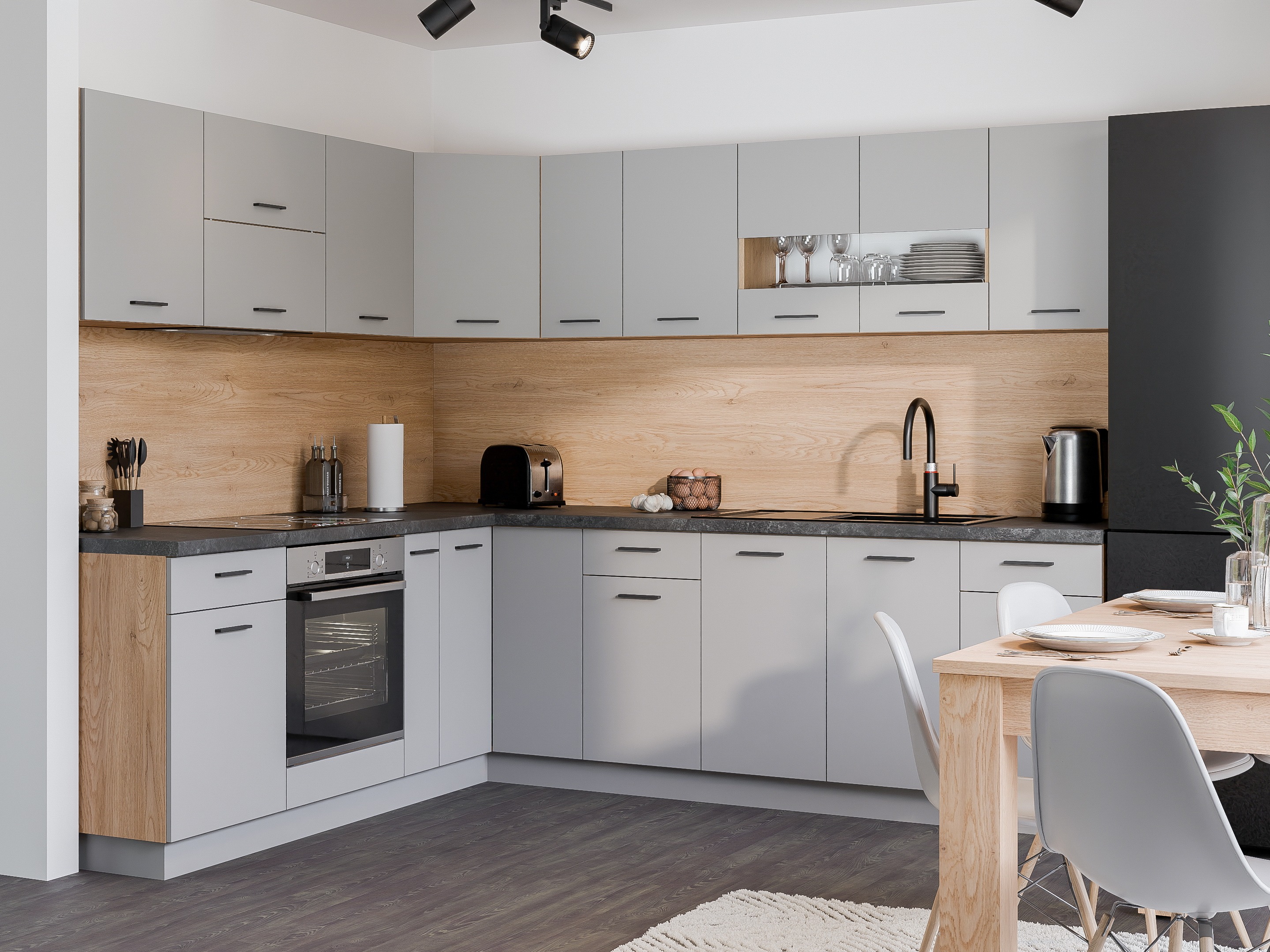 Modularni zidni ormarić Ati Grey 115