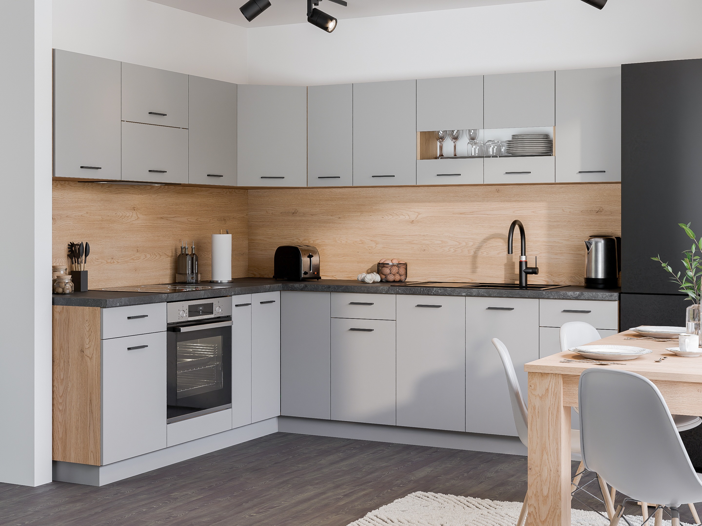 Modularni zidni ormarić Ati Grey 120