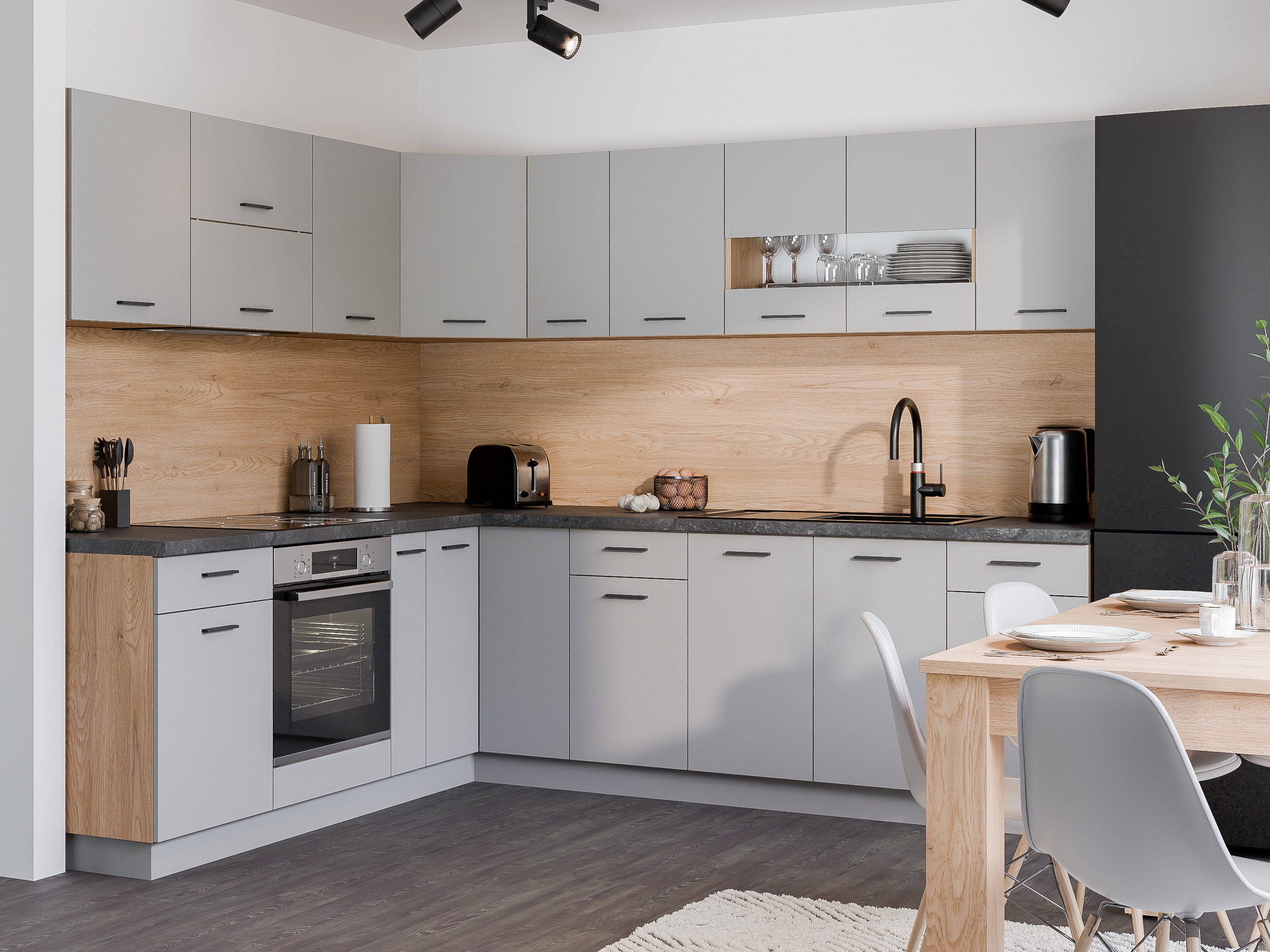Modularni kuhinjski set Ati Grey 131