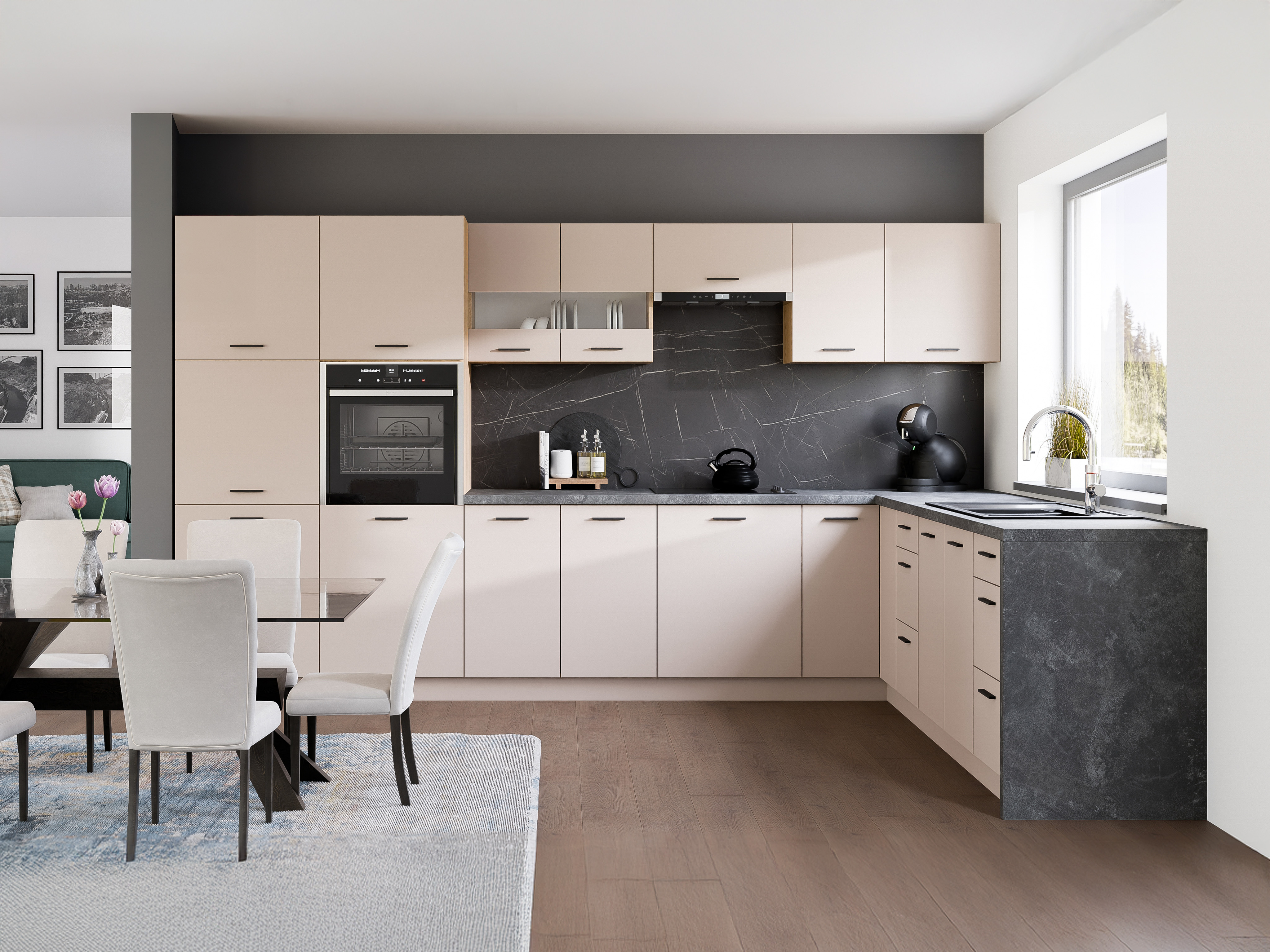 Modularni ormar za ugradne uređaje Ati Cashmere 125