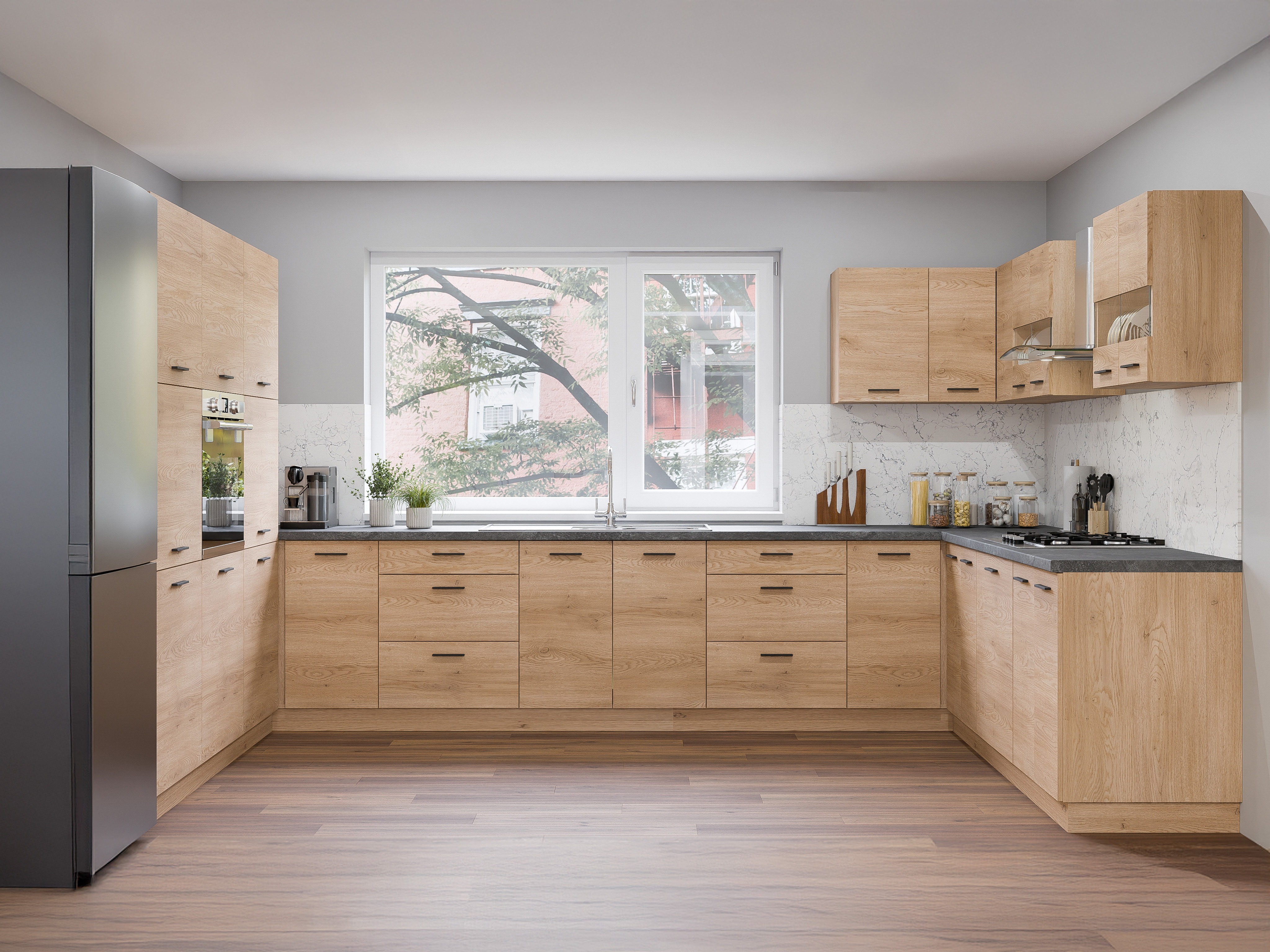 Modularni ugaoni ormarić Ati Torro 130