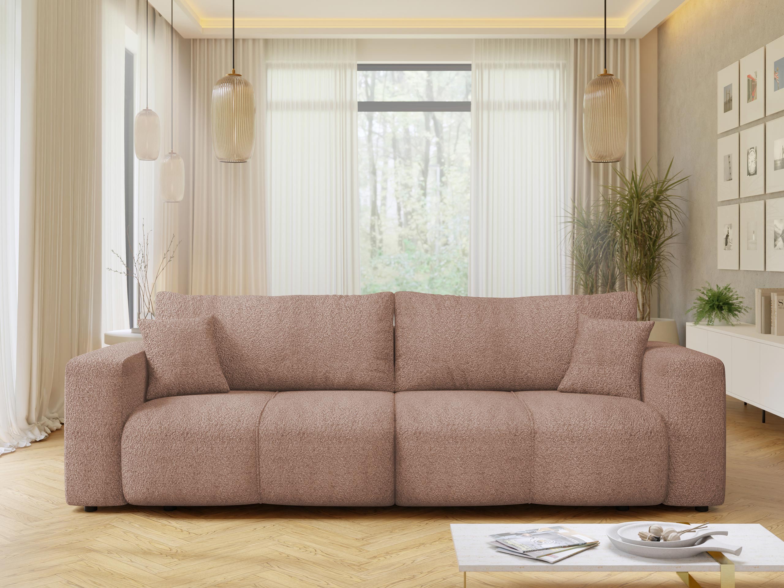 Sofa na razvlačenje Comfivo 424 (Coral 45)