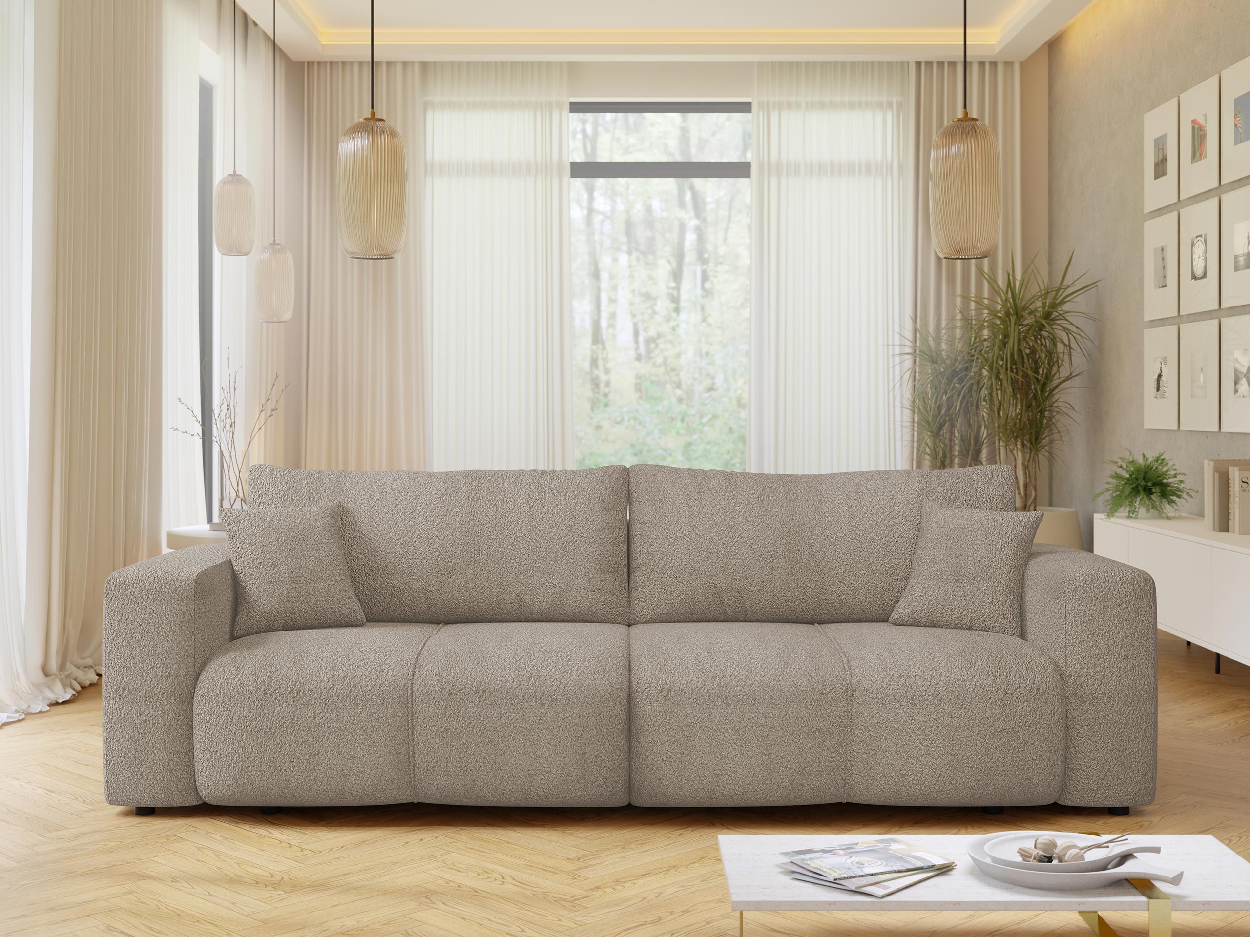 Sofa na razvlačenje Comfivo 424 (Coral 50)