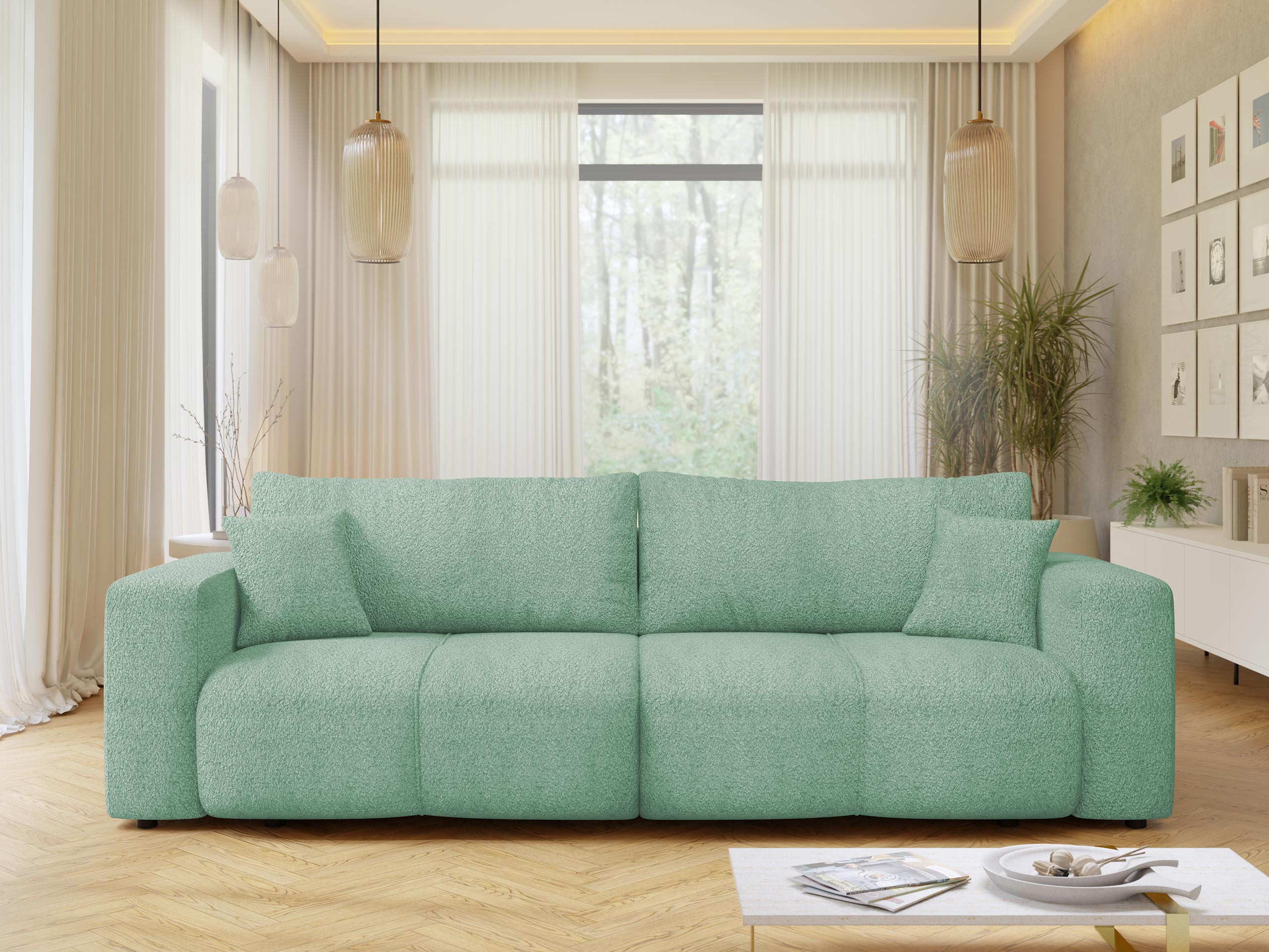Sofa na razvlačenje Comfivo 424 (Coral 55)