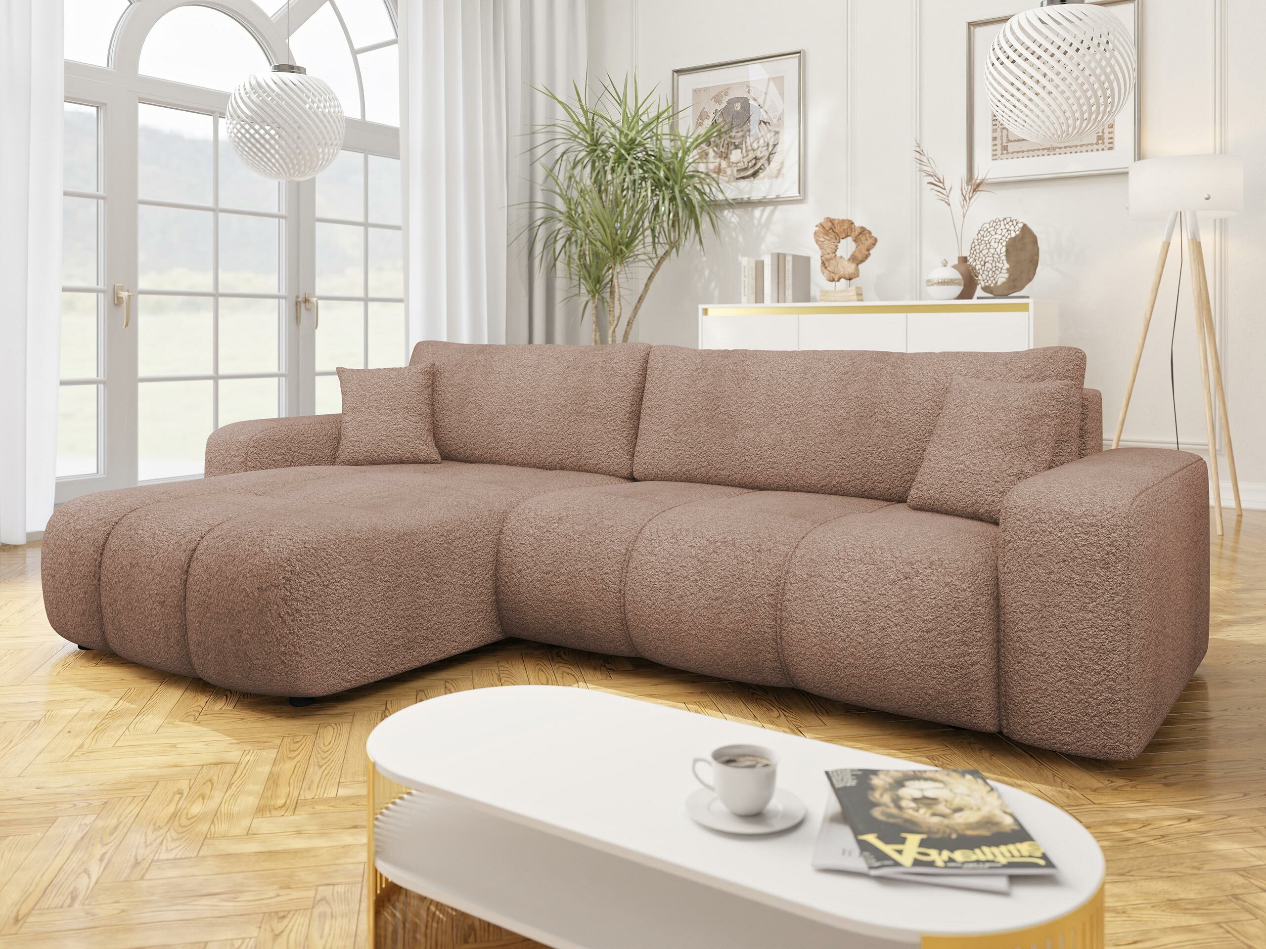 Ugaona sofa Comfivo 425 (Coral 45)