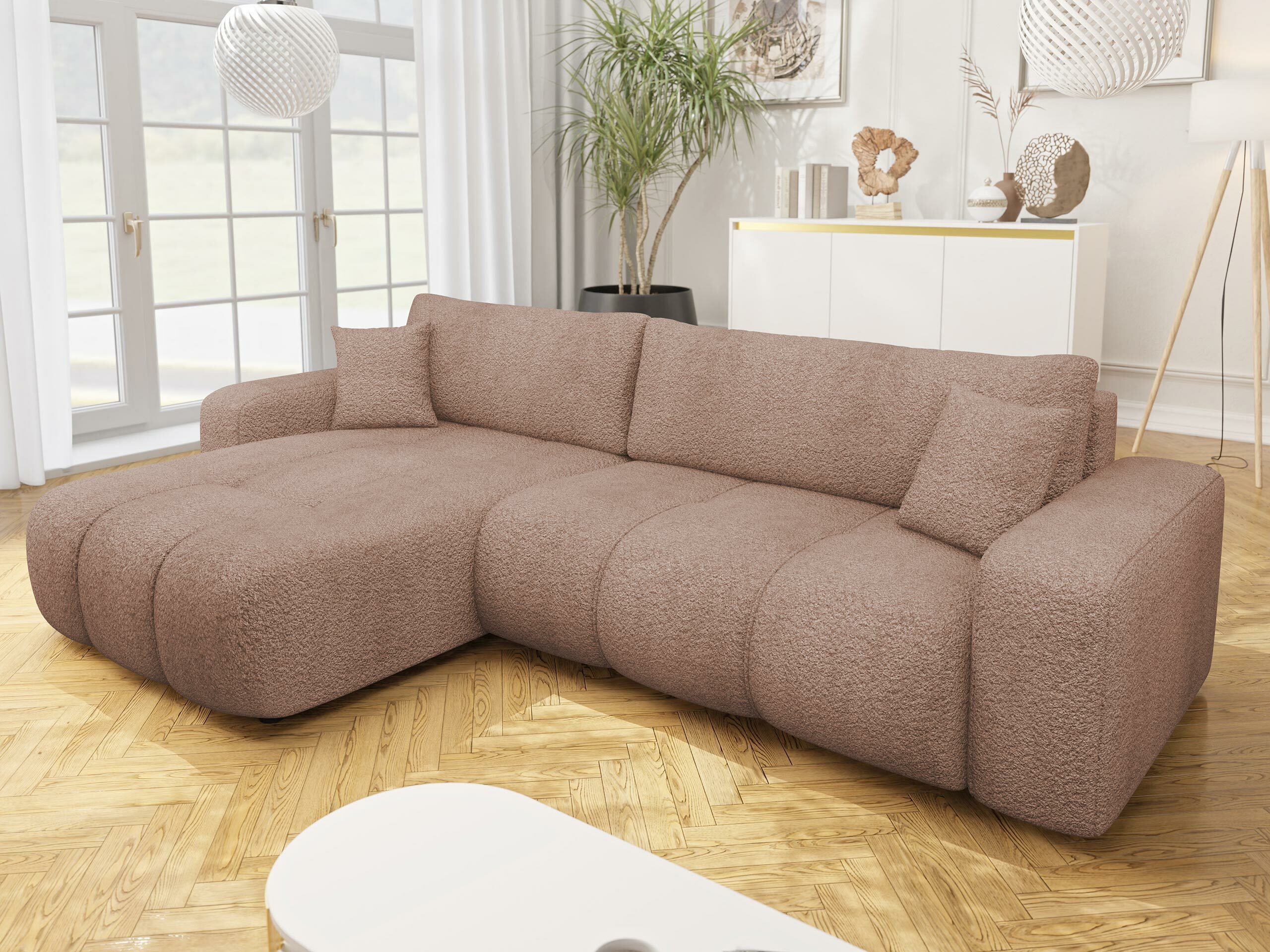 Ugaona sofa Comfivo 425 (Coral 45)