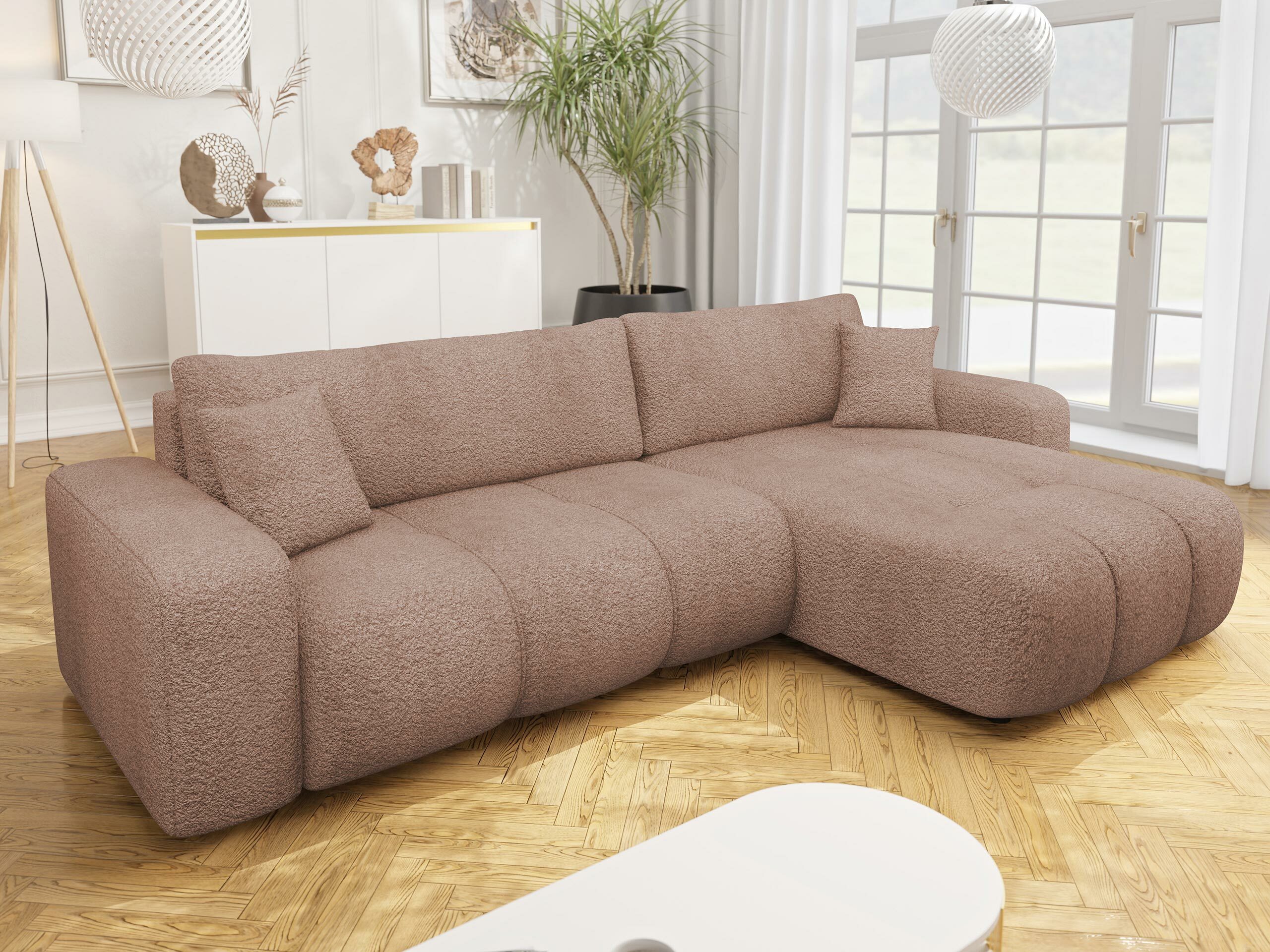 Ugaona sofa Comfivo 425 (Coral 45)