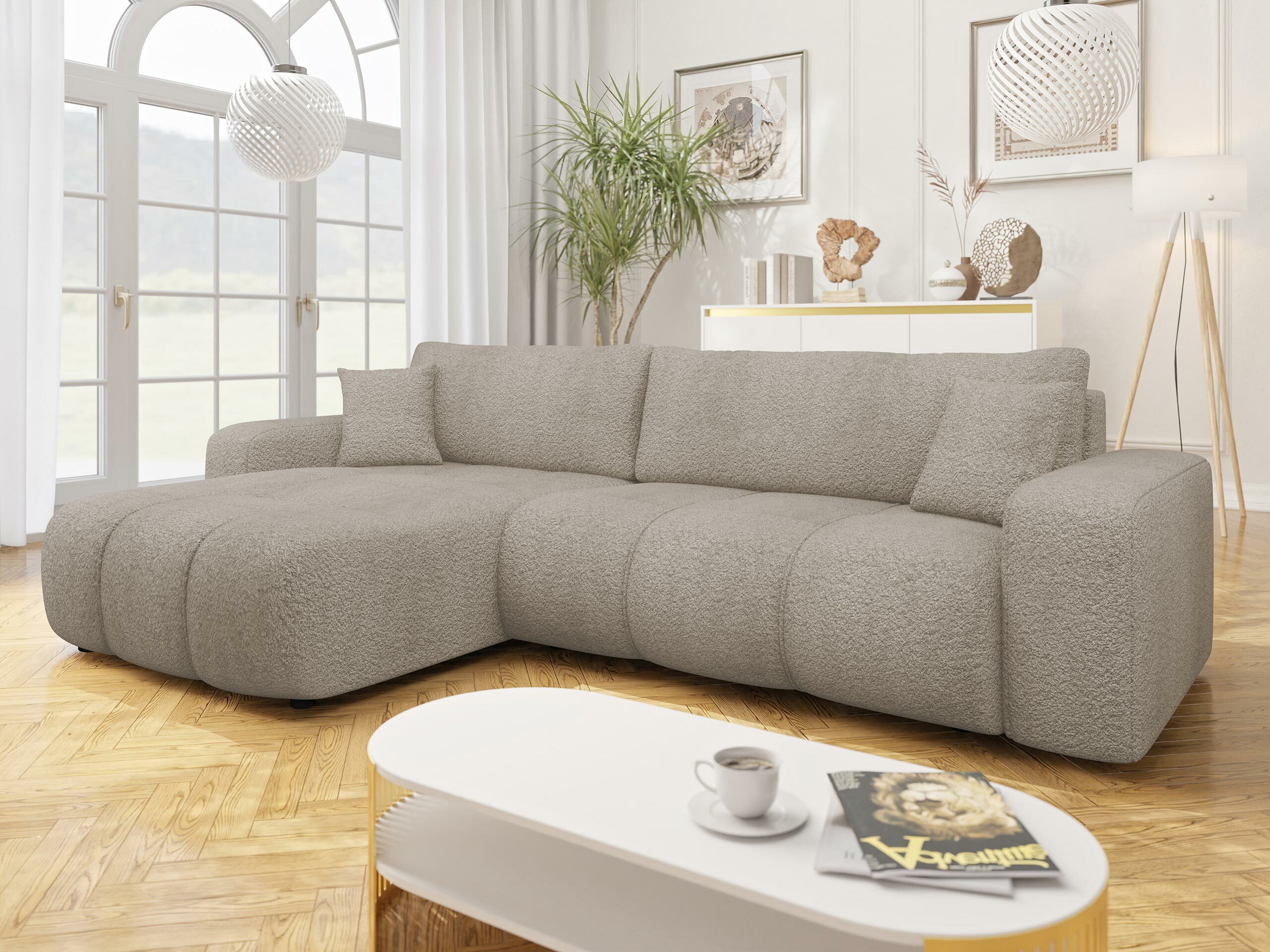 Ugaona sofa Comfivo 425 (Coral 50)