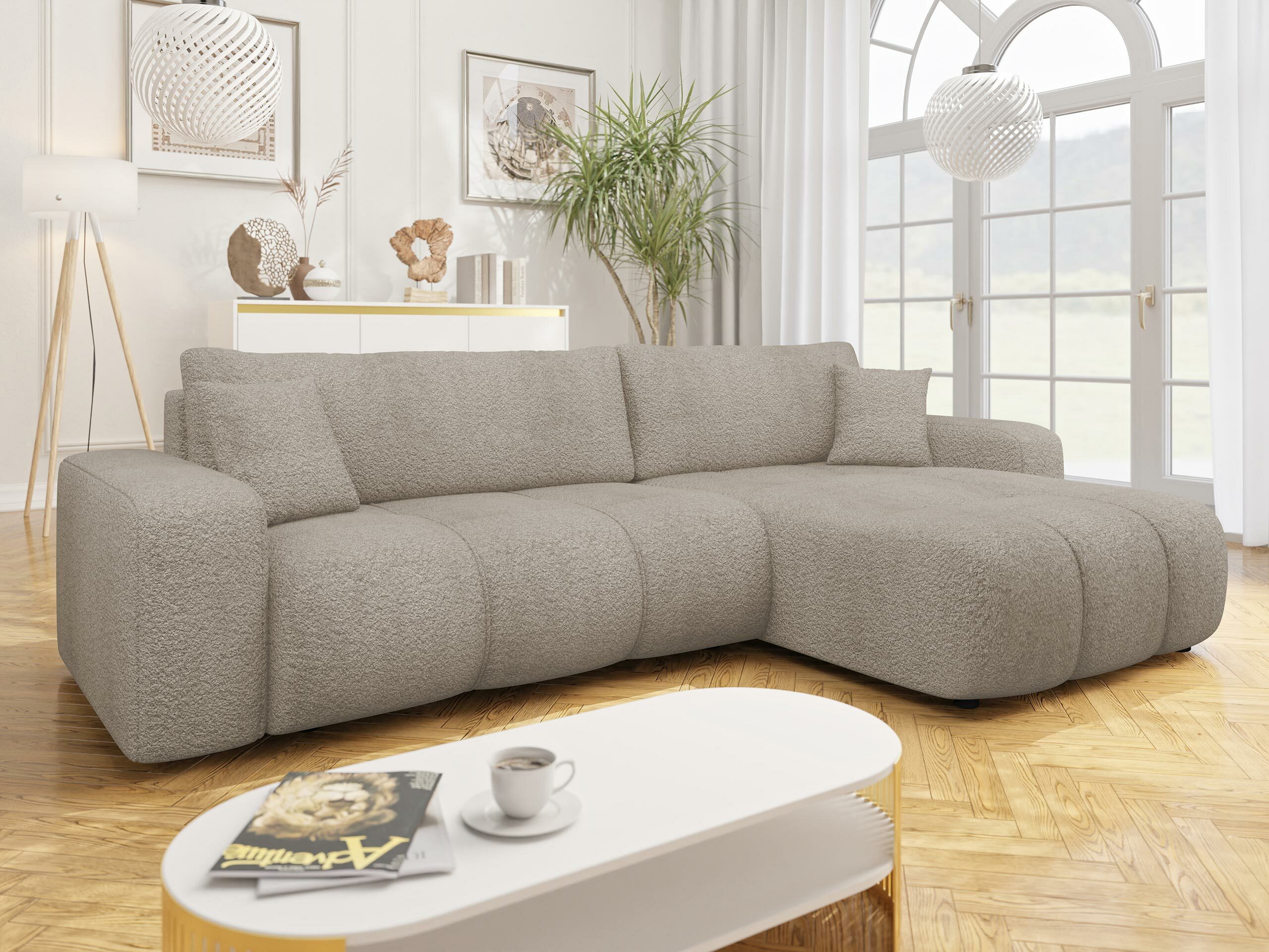 Ugaona sofa Comfivo 425 (Coral 50)