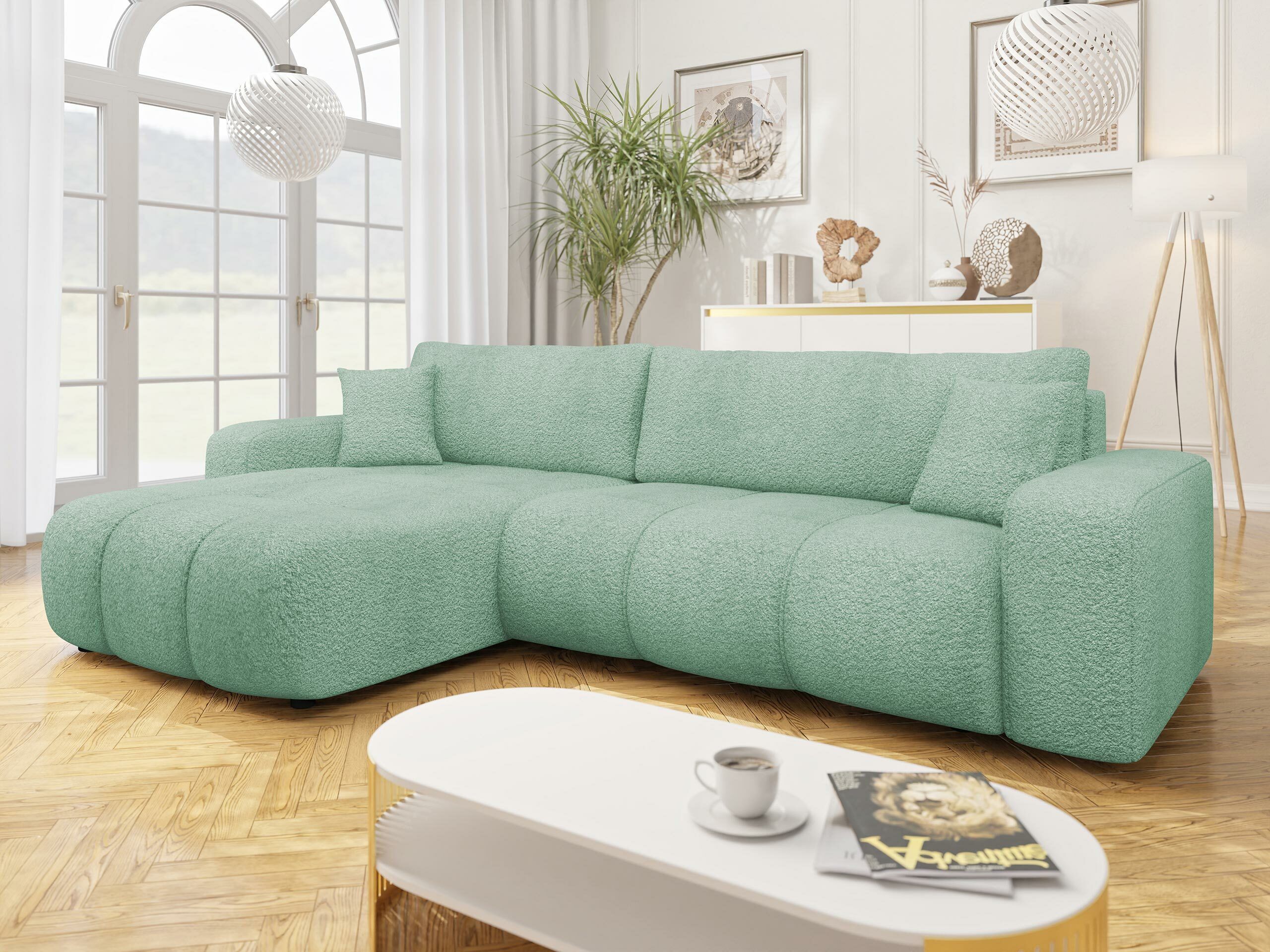 Ugaona sofa Comfivo 425 (Coral 55)