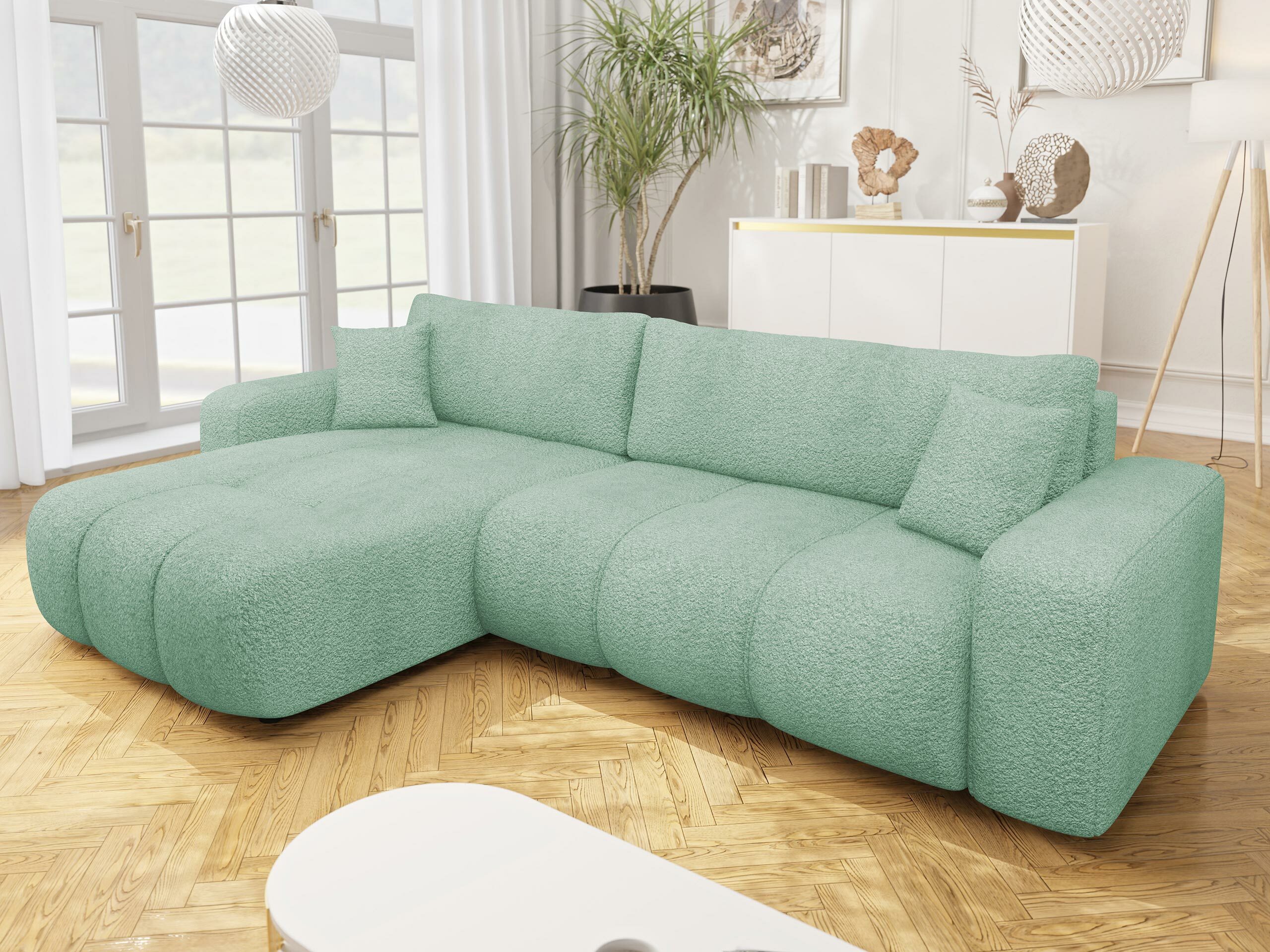Ugaona sofa Comfivo 425 (Coral 55)