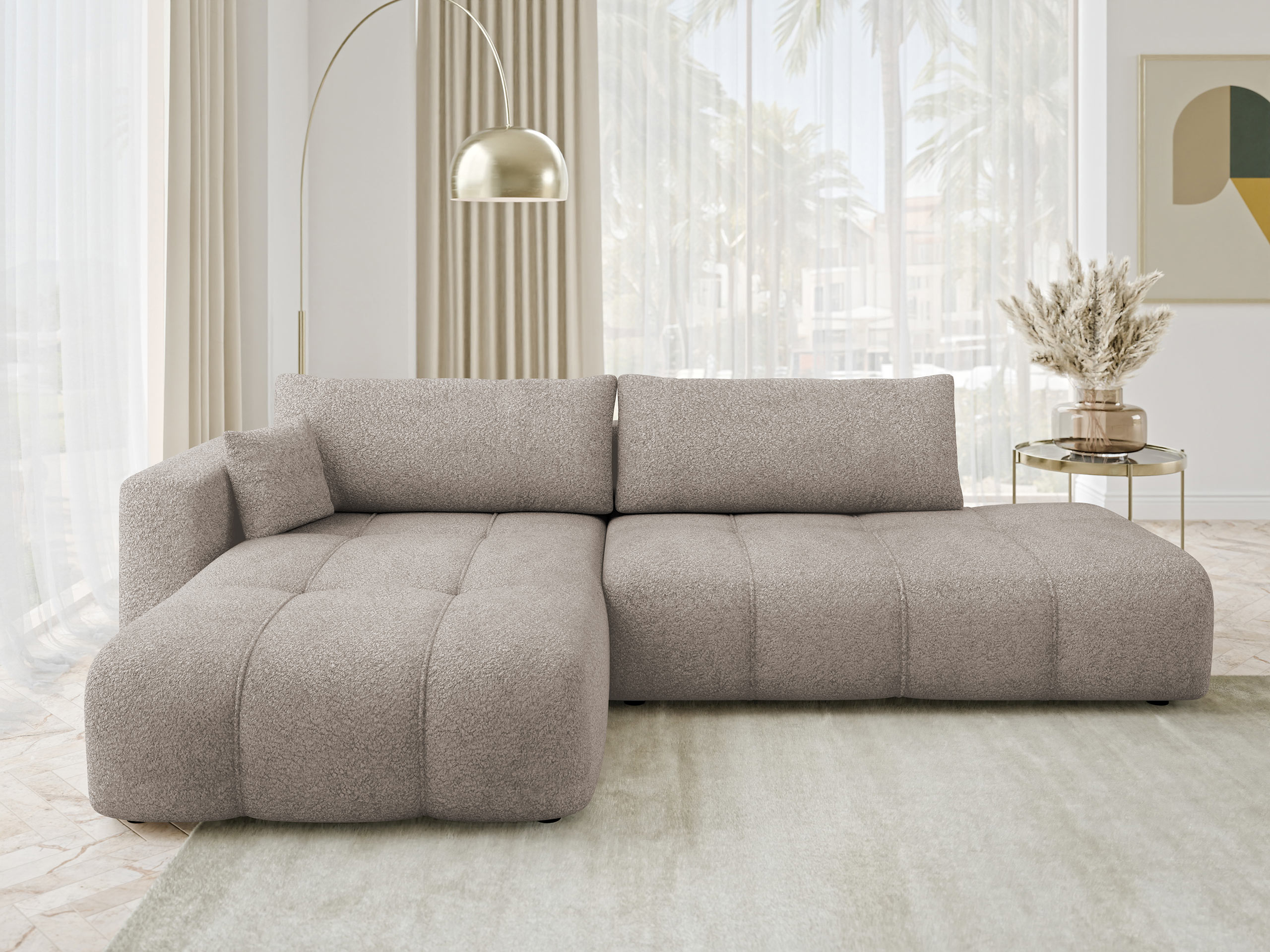Ugaona sofa Comfivo 471 (Coral 50)