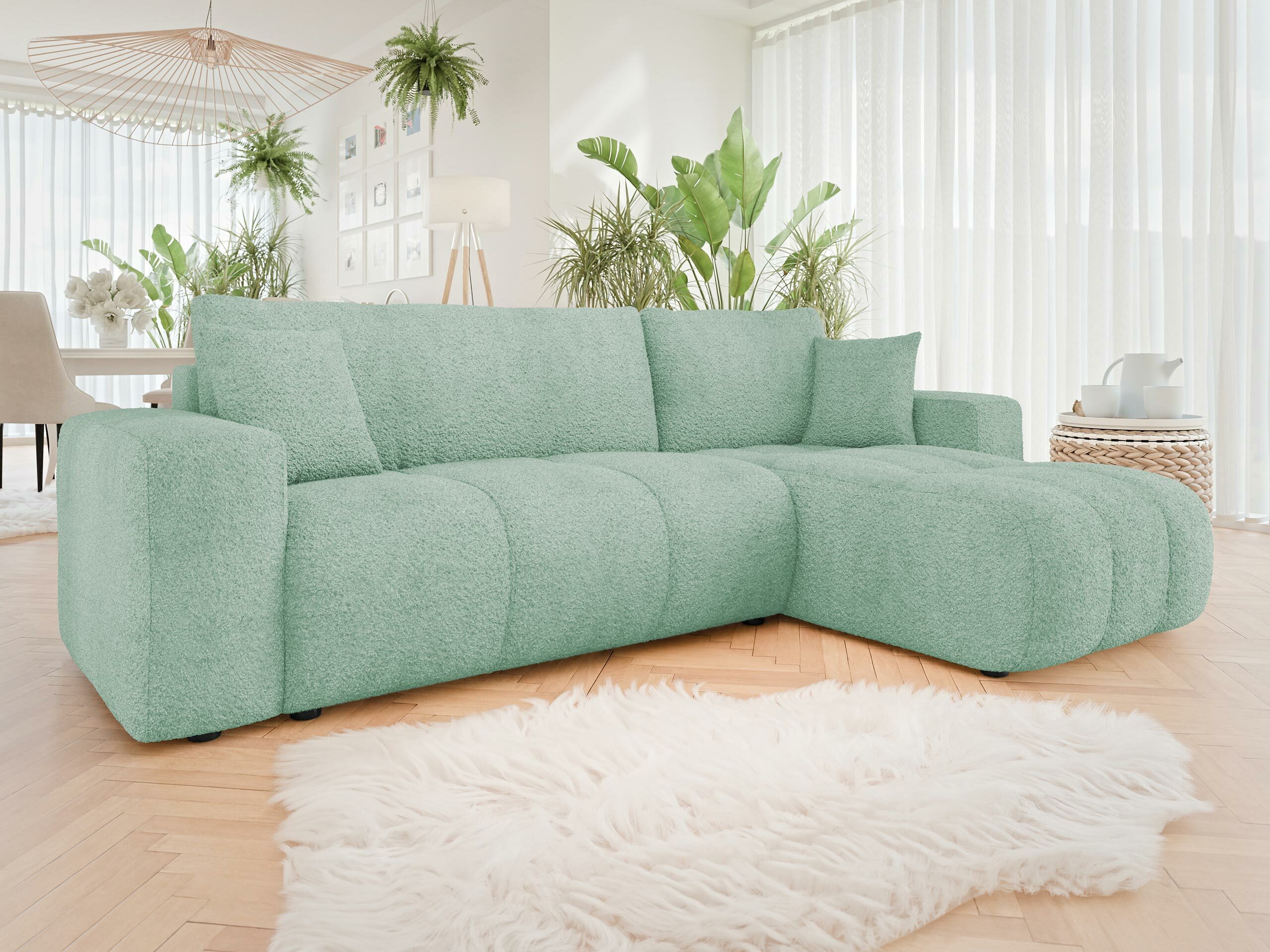 Ugaona sofa Comfivo 361 (Coral 55)