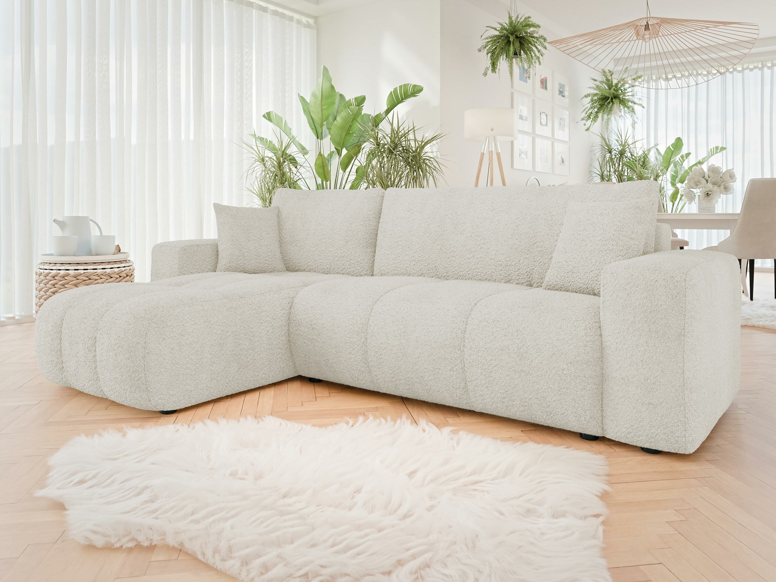 Ugaona sofa Comfivo 361 (Coral 65)