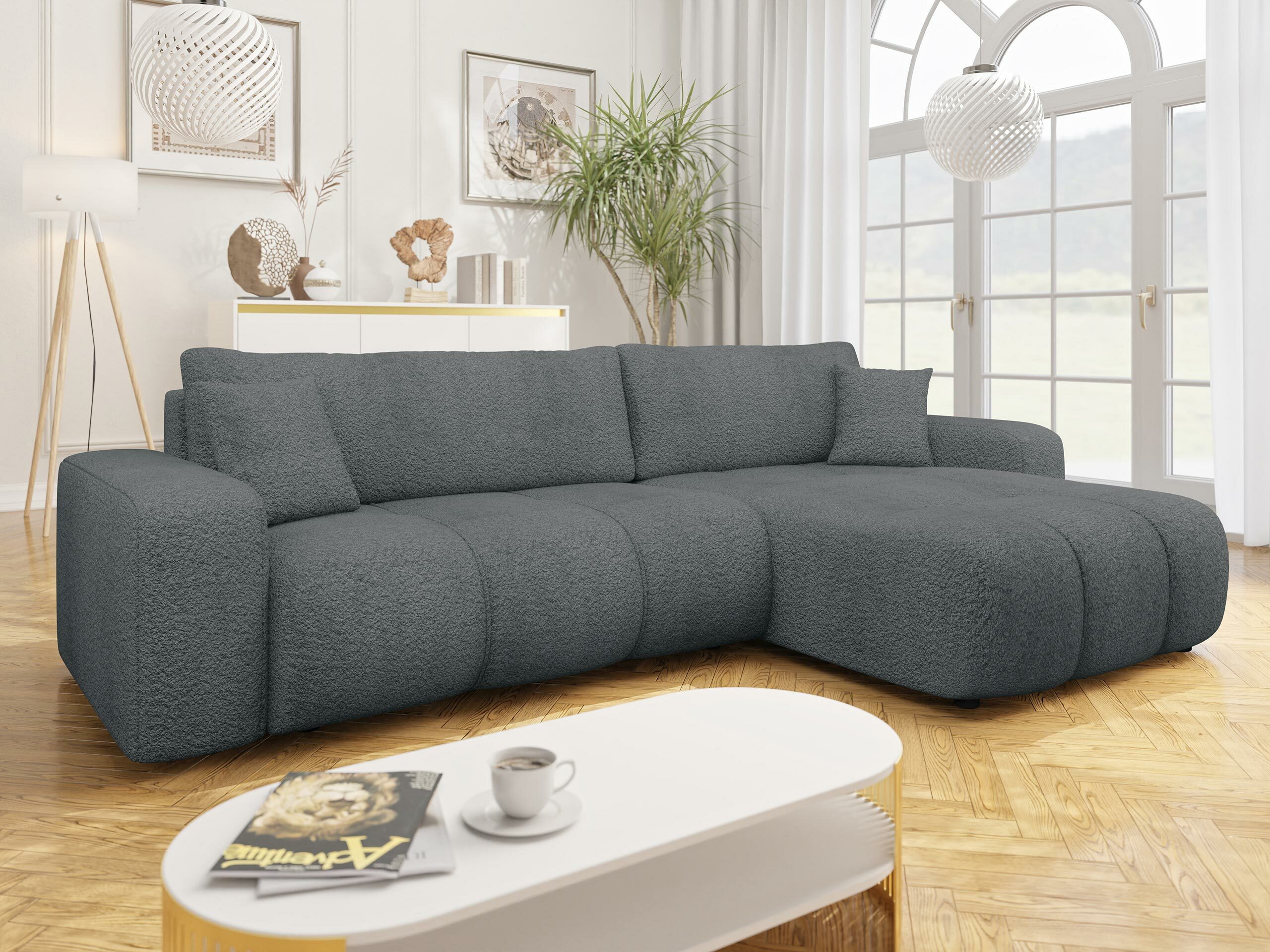 Ugaona sofa Comfivo 425 (Coral 80)