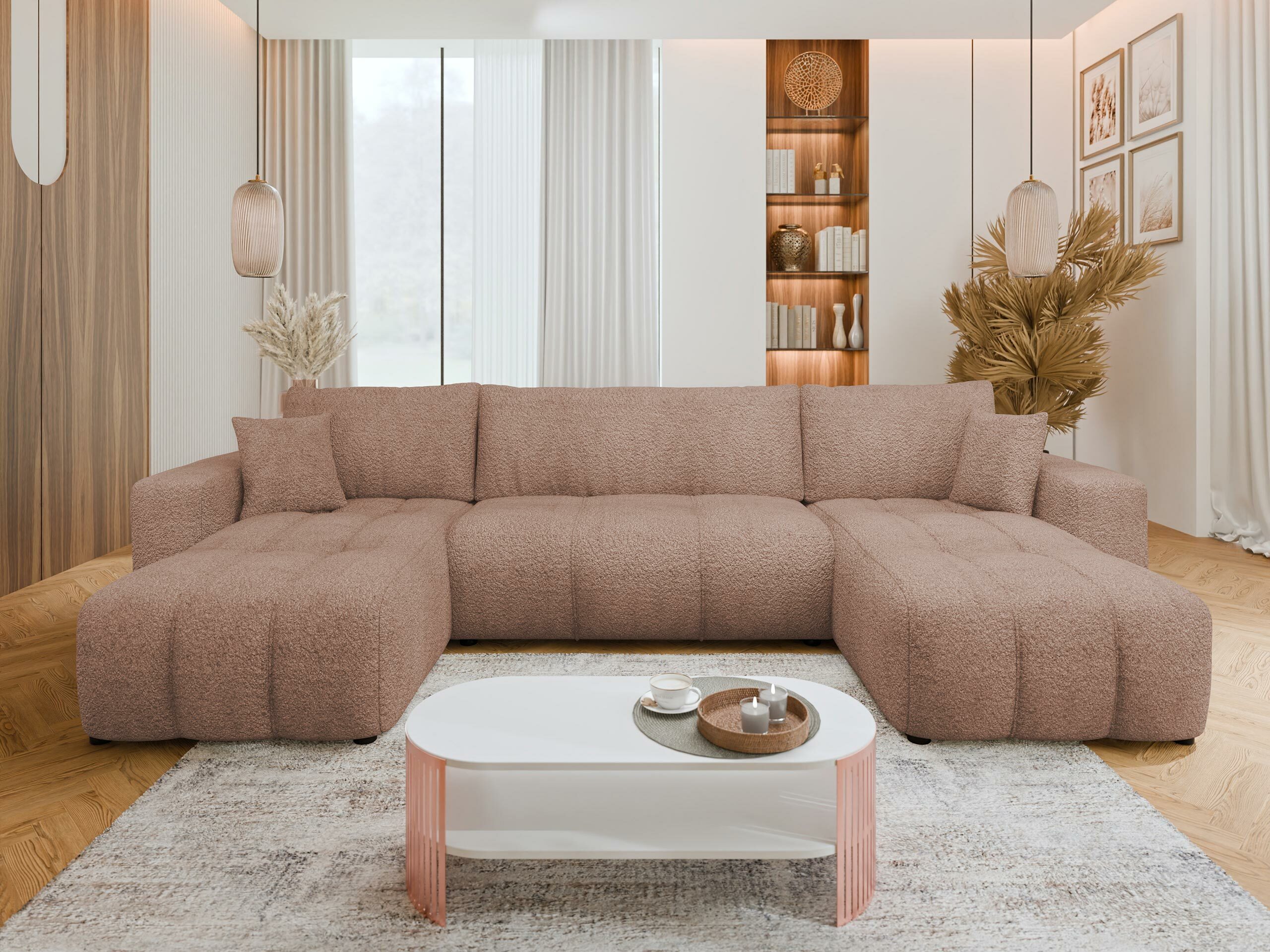 Ugaona sofa Comfivo 426 (Coral 45)