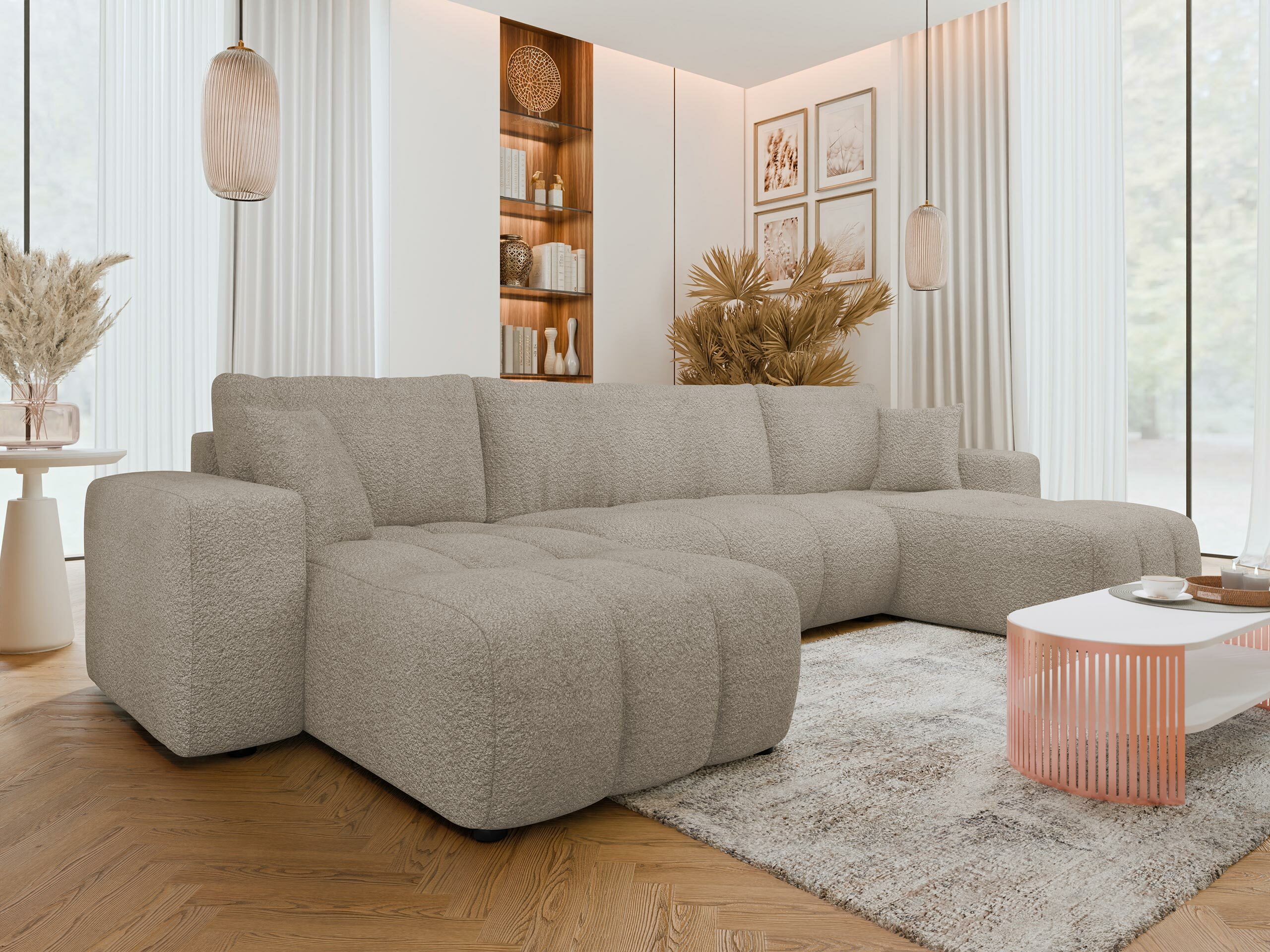 Ugaona sofa Comfivo 426 (Coral 50)
