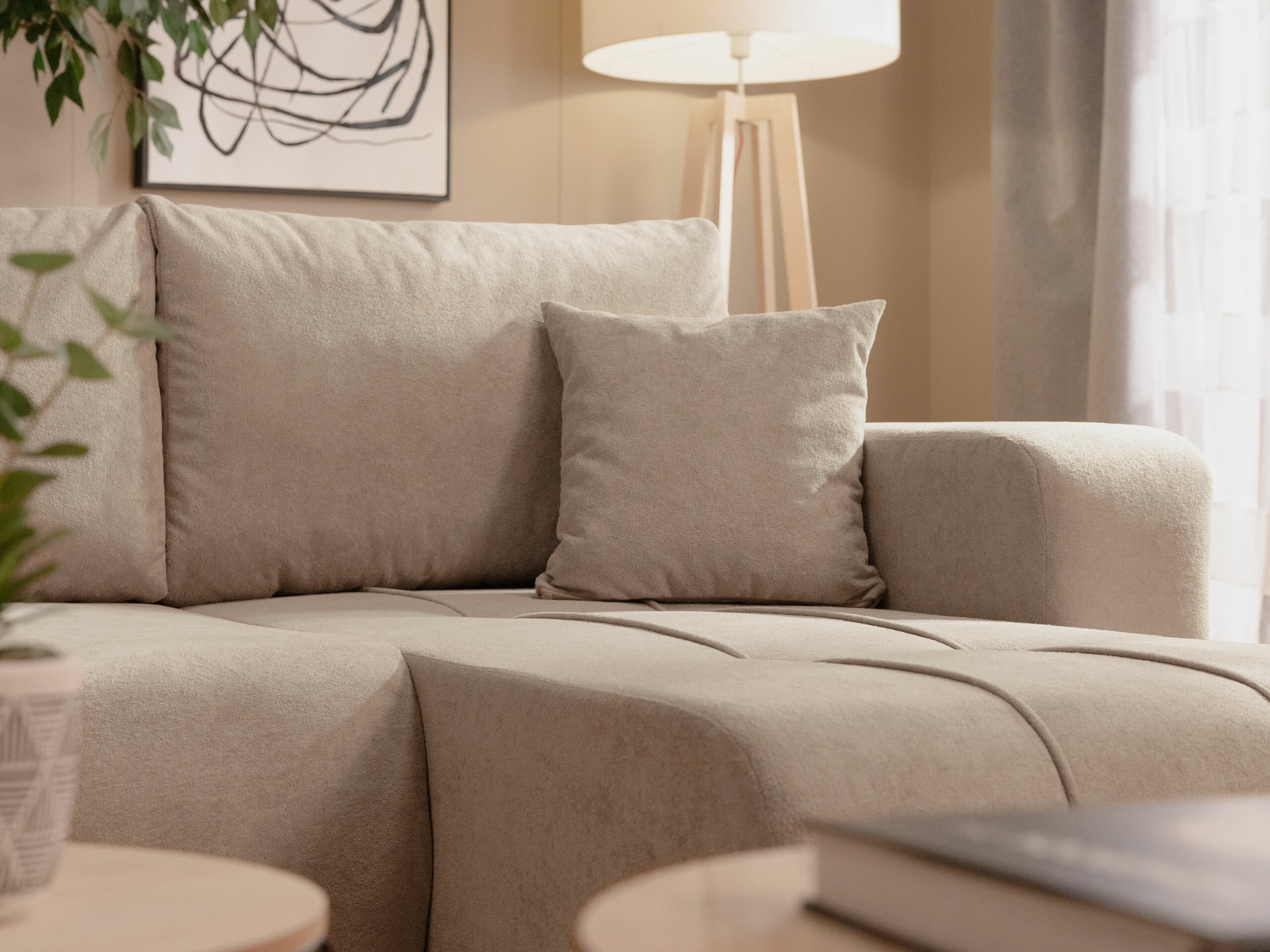 Ugaona sofa Comfivo 426 (Coral 50)