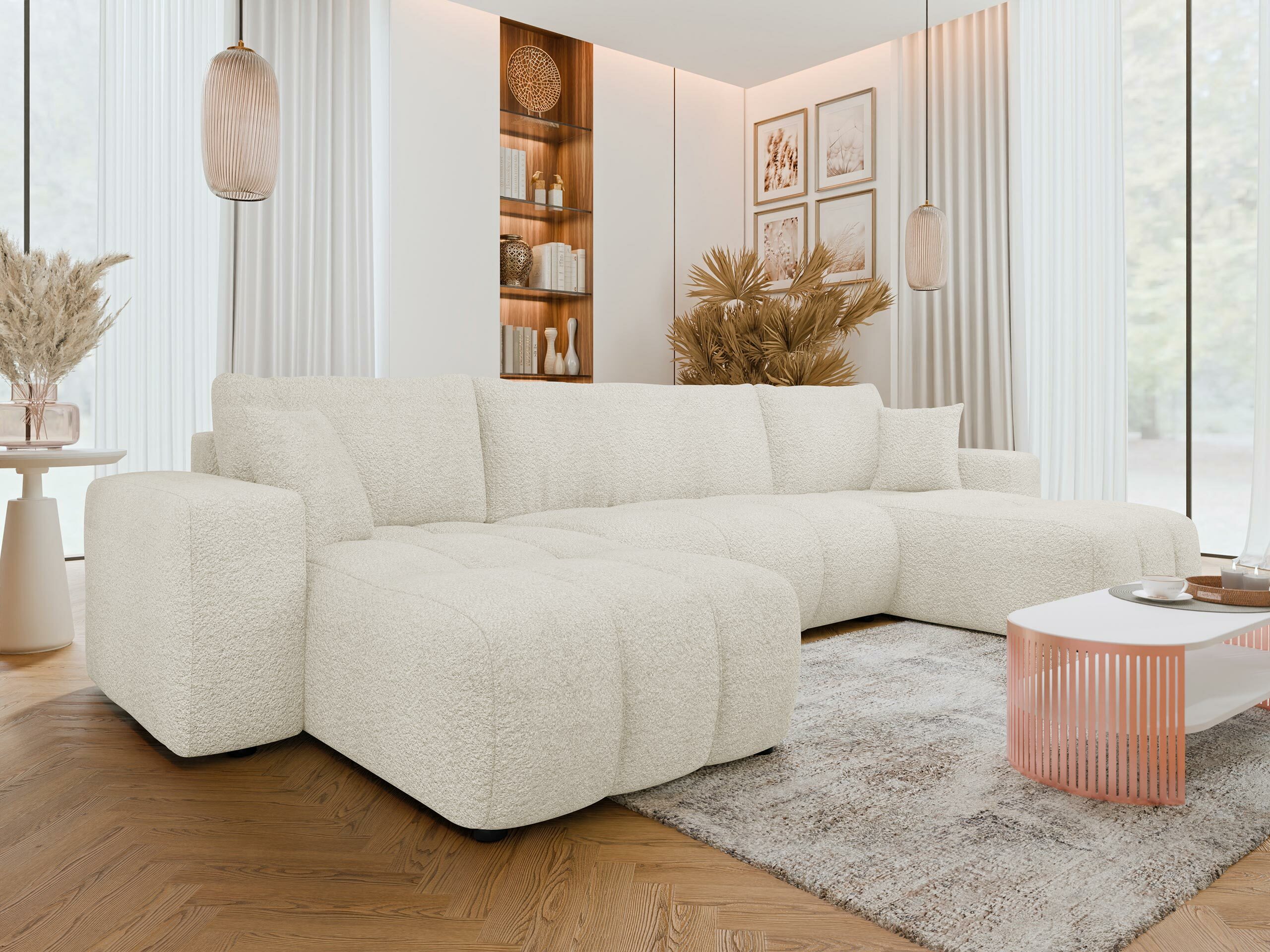 Ugaona sofa Comfivo 426 (Coral 65)