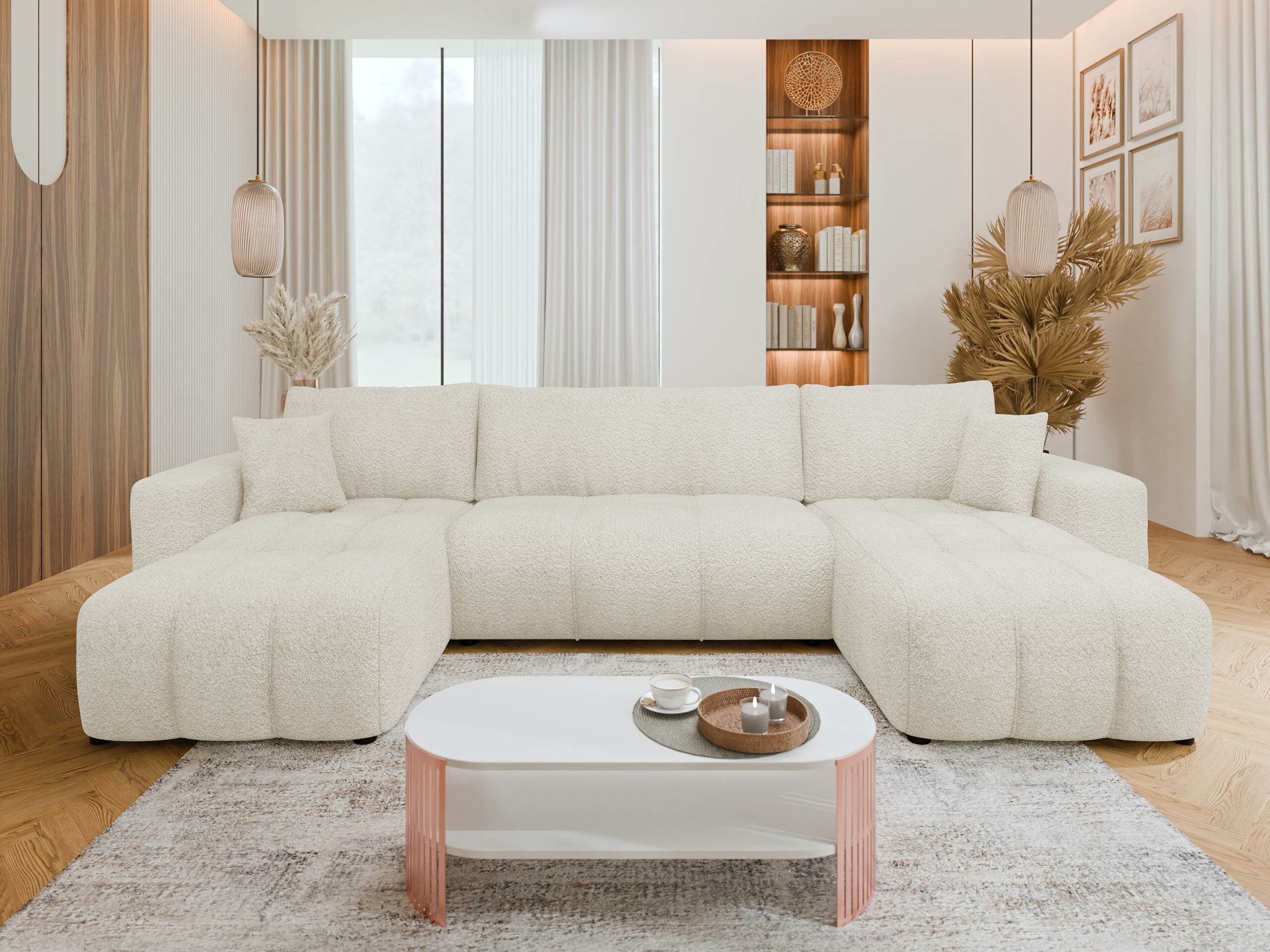 Ugaona sofa Comfivo 426 (Coral 65)
