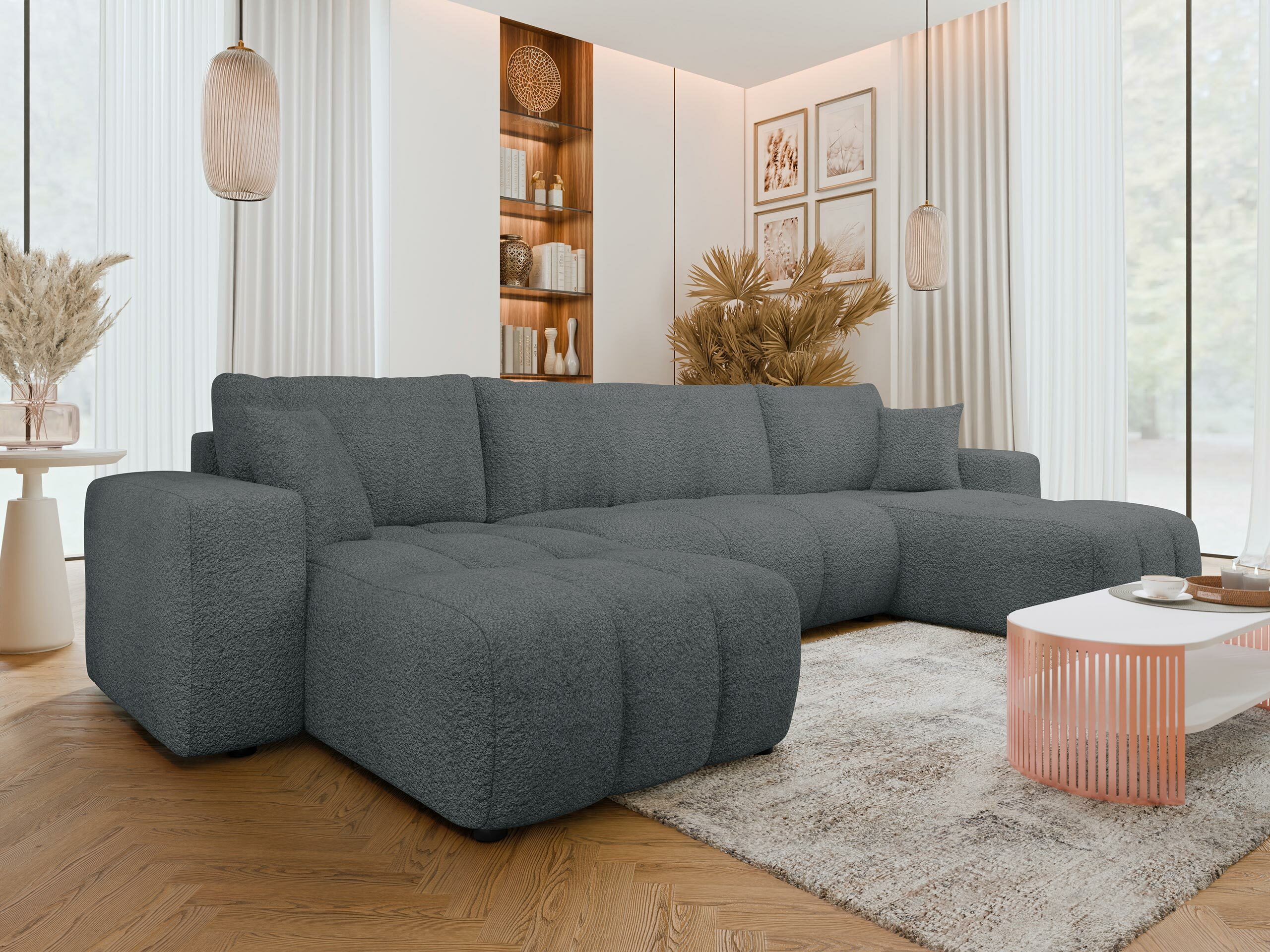 Ugaona sofa Comfivo 426 (Coral 80)