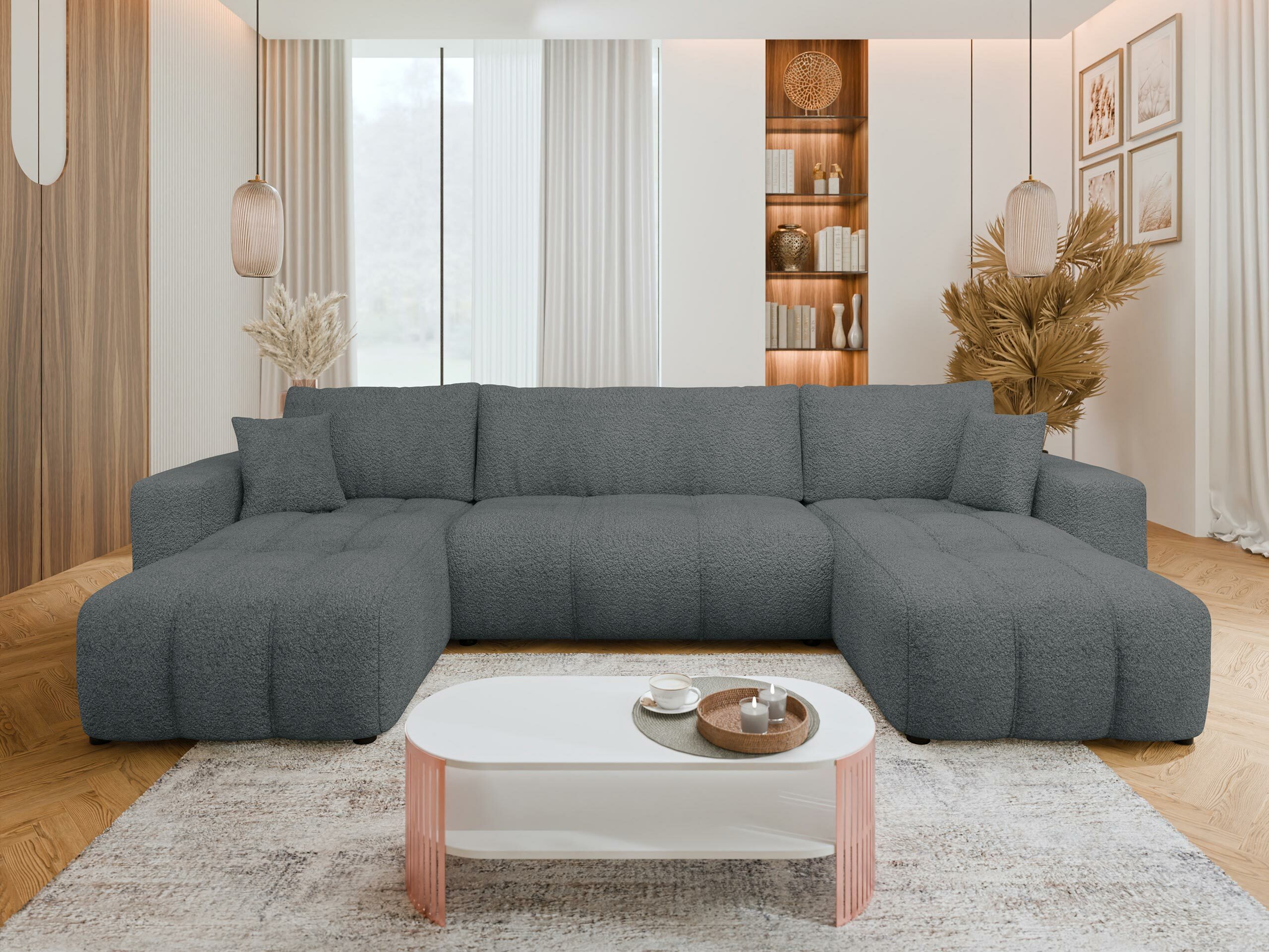 Ugaona sofa Comfivo 426 (Coral 80)