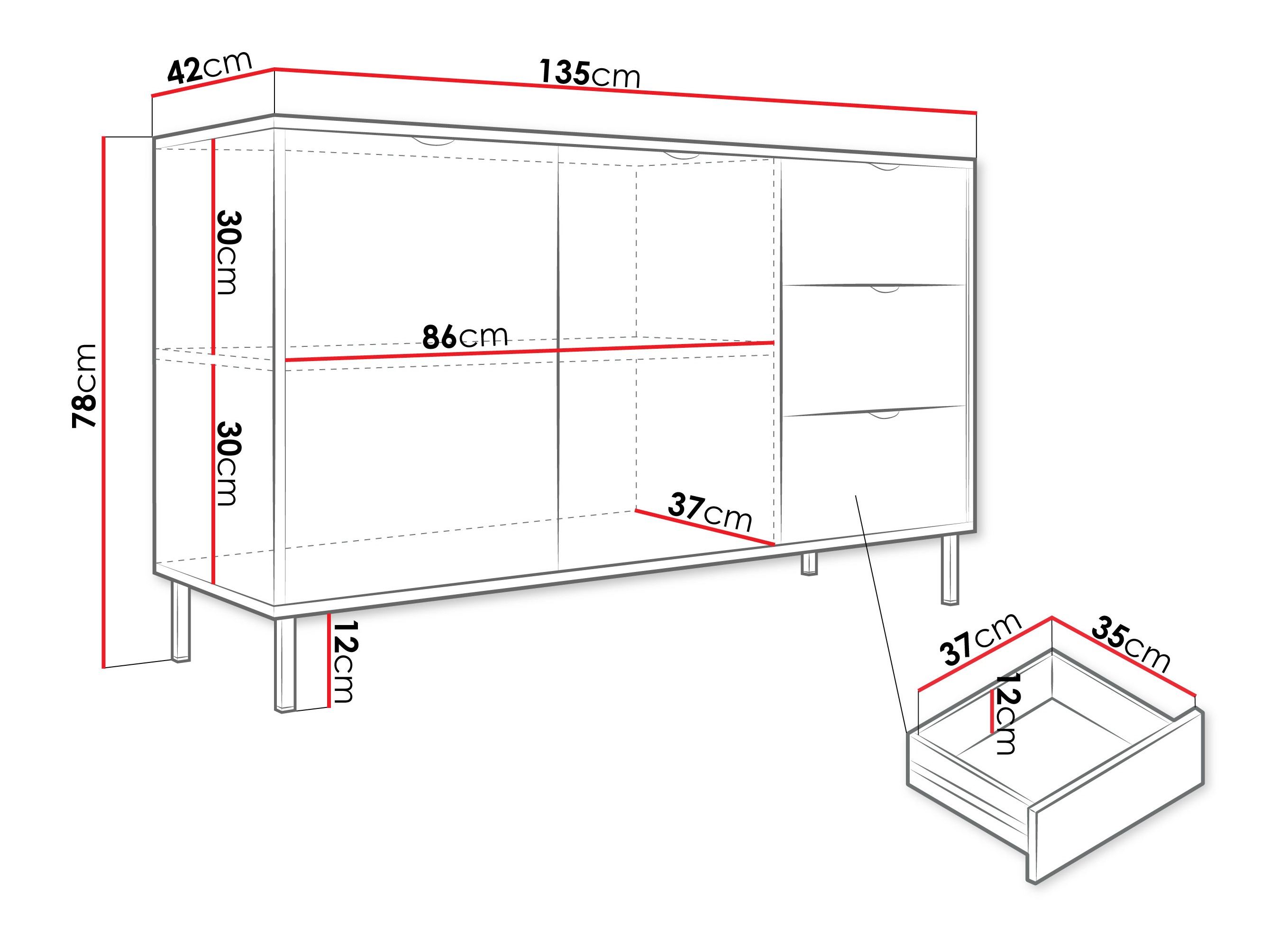 Komoda Comfivo Elblare 101