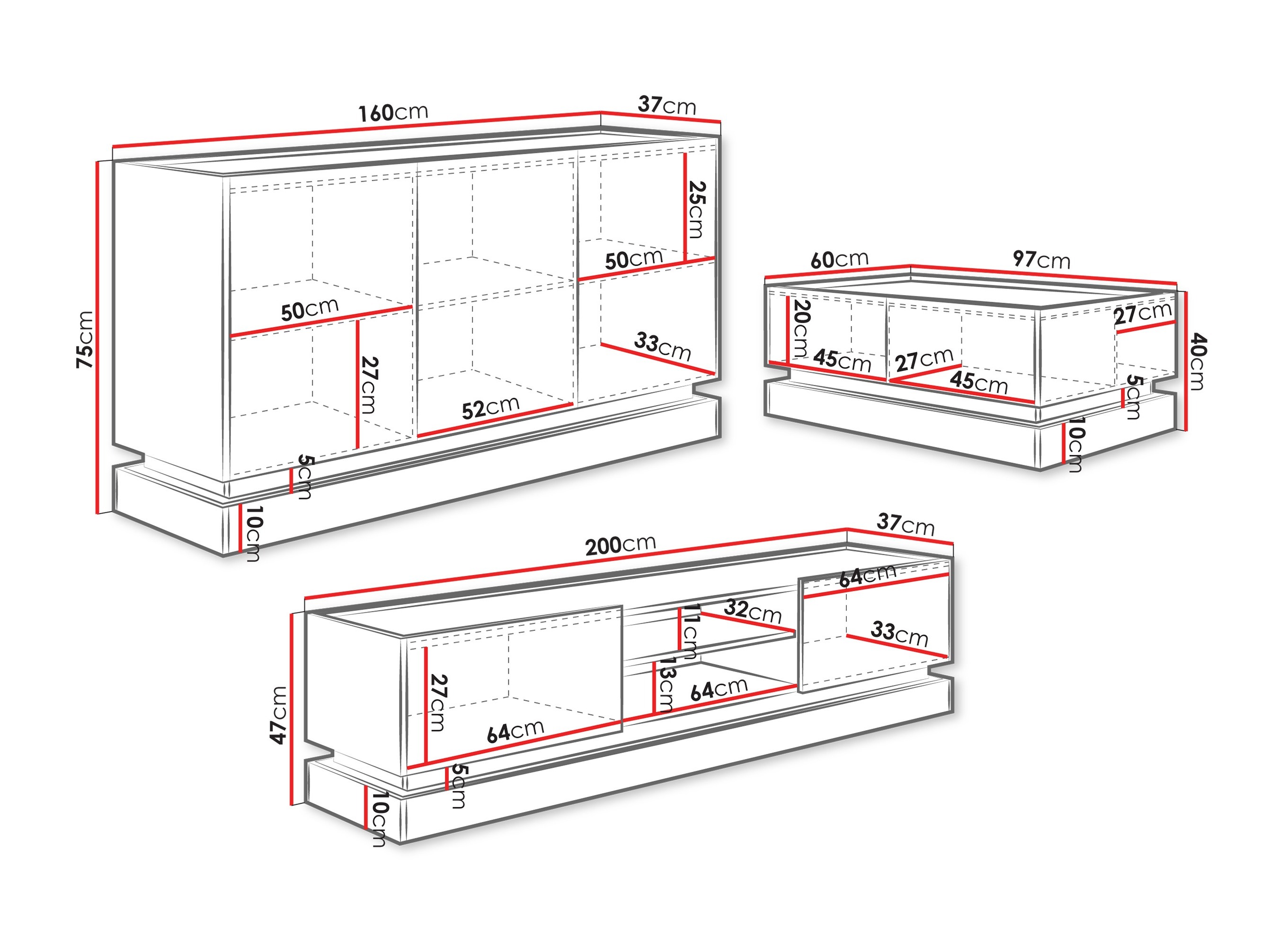 Set za dnevnu sobu Comfivo Dalvenu 104 (Svetlo smeđa + Hrast)