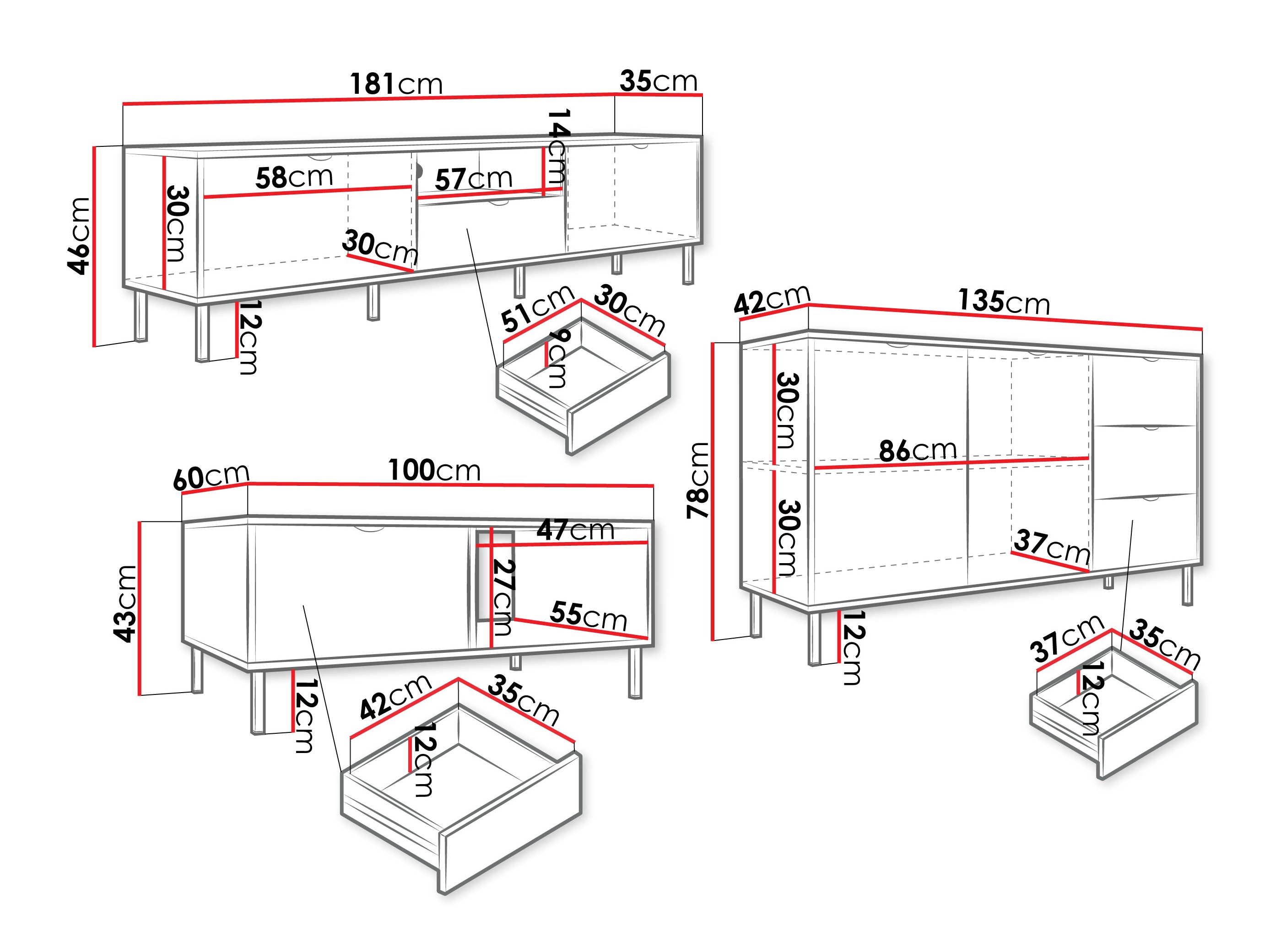 Set za dnevnu sobu Comfivo Elblare 106