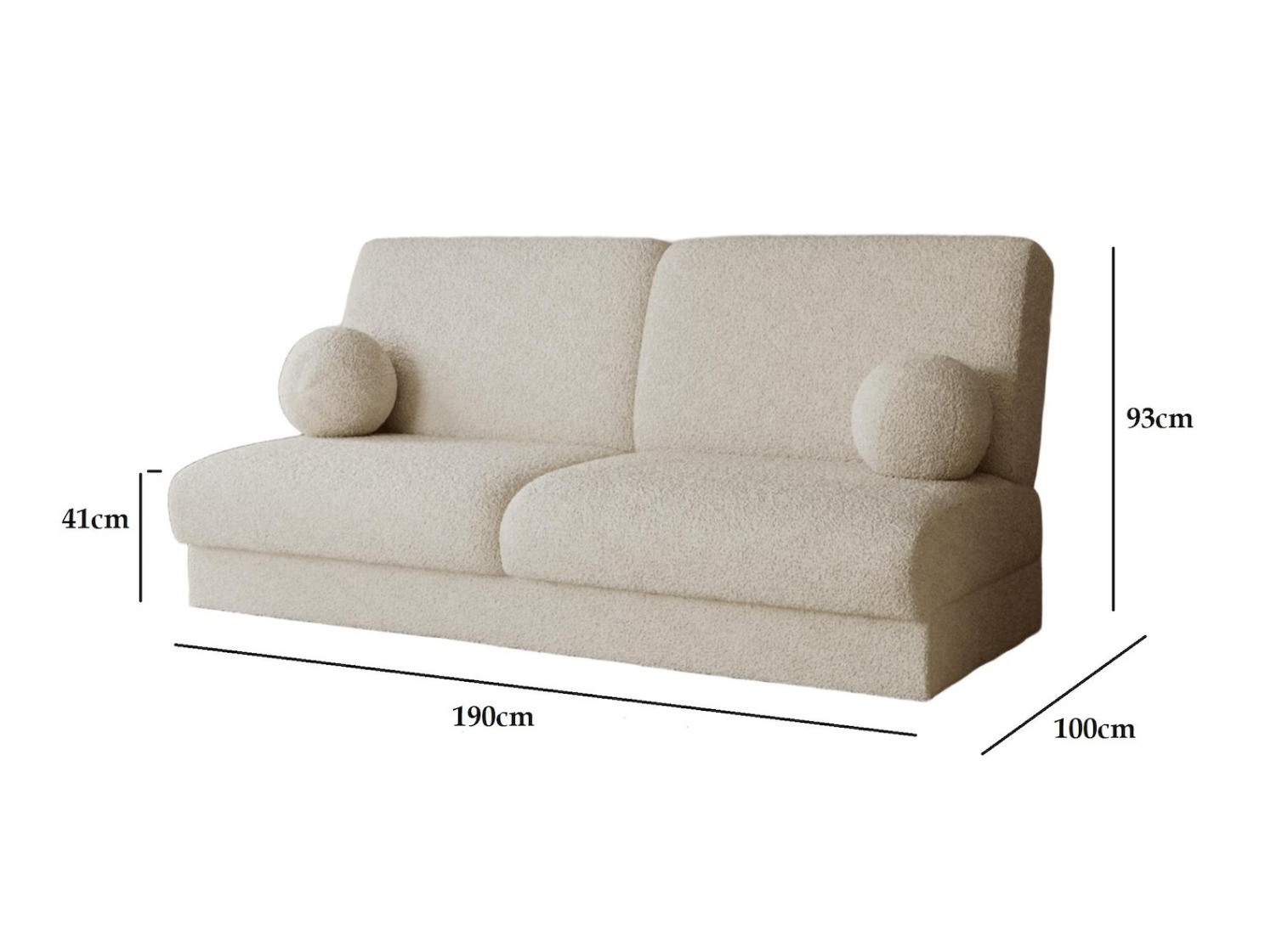 Sofa na razvlačenje Bluefield 100