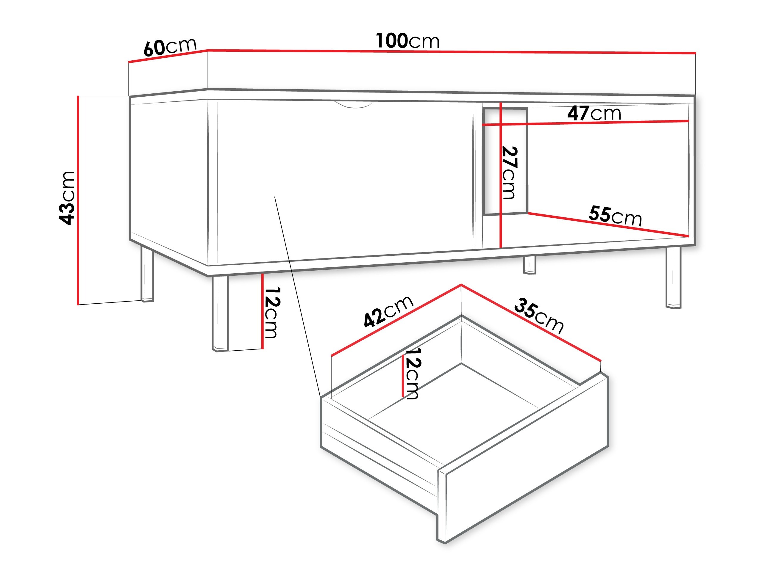 Stočić za kafu Comfivo Elblare 103